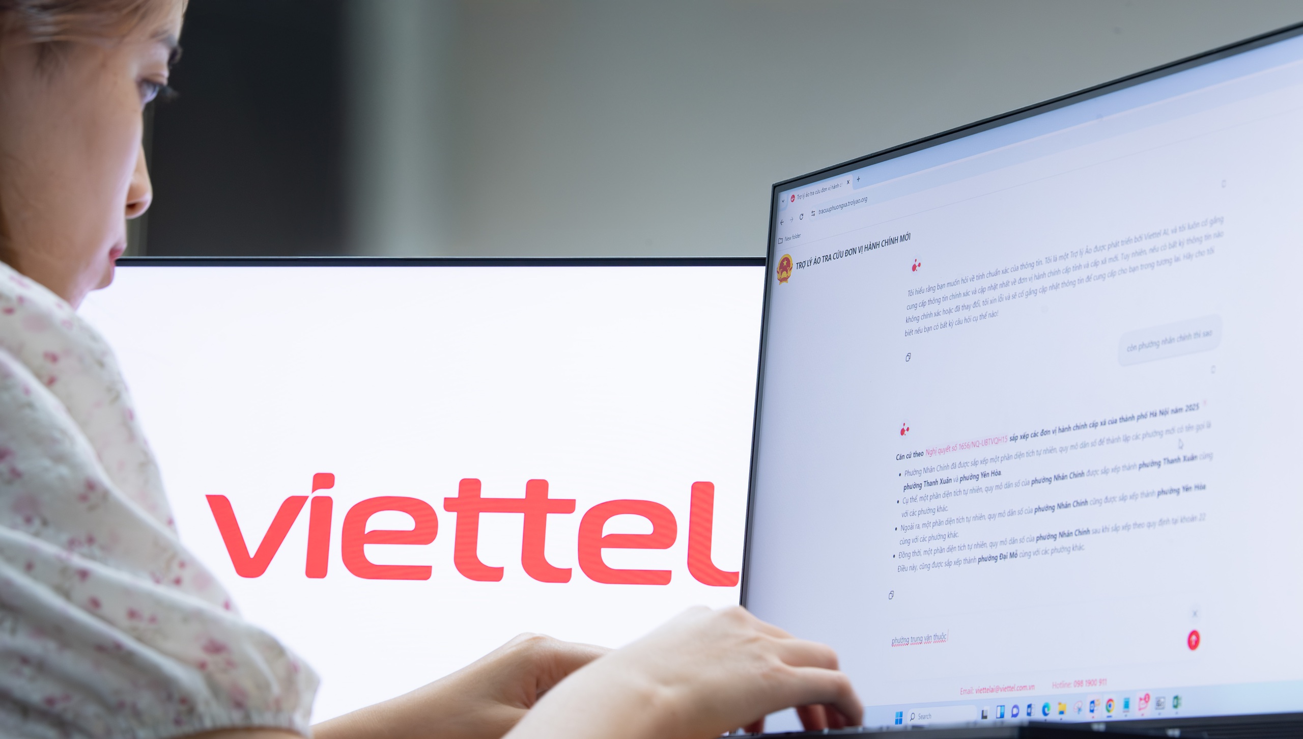 Viettel ra mắt Trợ lý AI tra cứu thông tin về đơn vị hành chính mới- Ảnh 1.