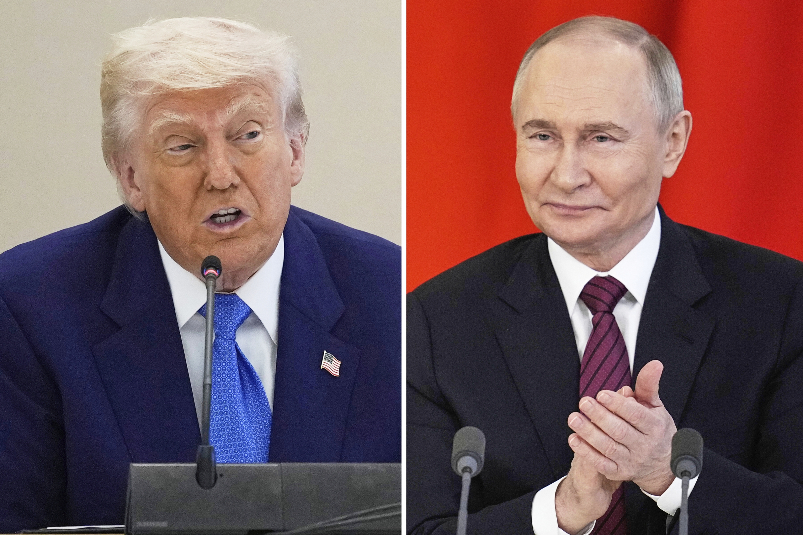 Ông Trump thừa nhận không đạt tiến triển gì sau cuộc điện đàm với ông Putin- Ảnh 1. Ông Trump thừa nhận không đạt tiến triển gì sau cuộc điện đàm với ông Putin- Ảnh 1.