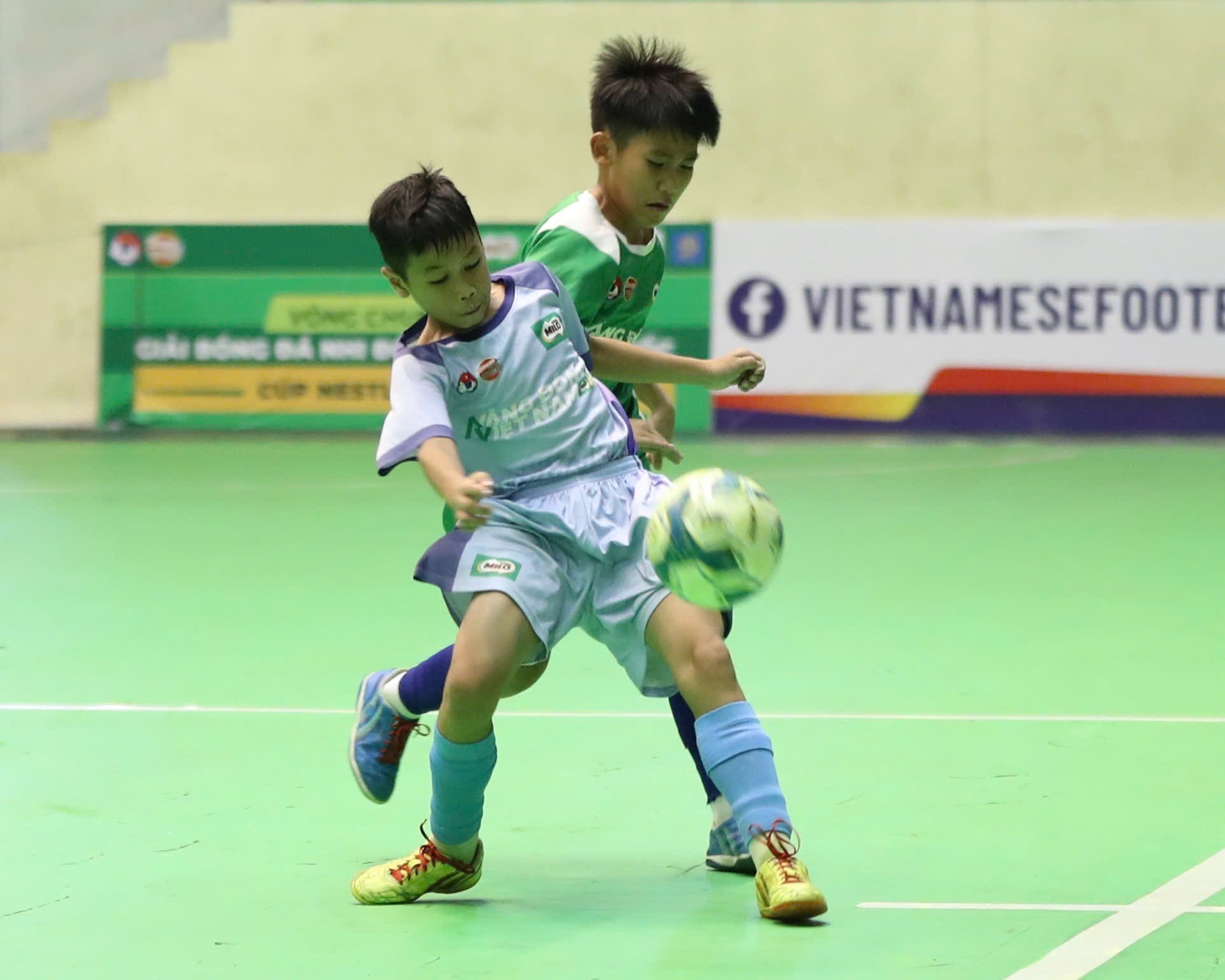 Hung Yen trifft im nationalen U11-Finale auf Bac Ninh - Foto 5. Hưng Yên chạm trán Bắc Ninh ở chung kết U.11 toàn quốc- Ảnh 5.