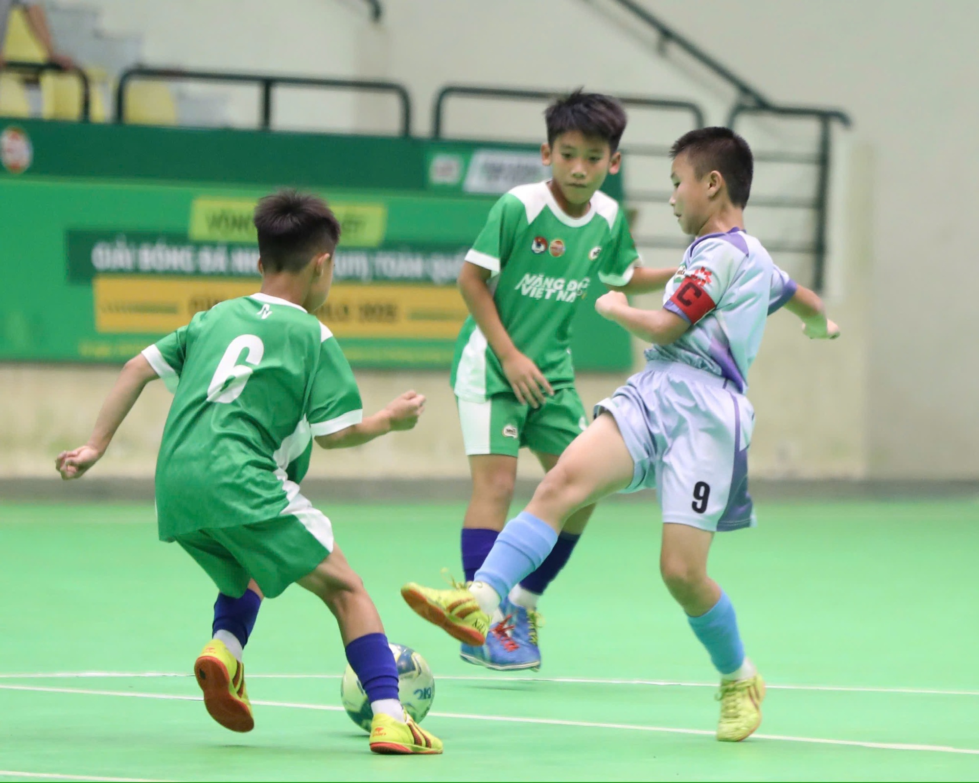 Hung Yen trifft im nationalen U11-Finale auf Bac Ninh - Foto 6. Hưng Yên chạm trán Bắc Ninh ở chung kết U.11 toàn quốc- Ảnh 6.
