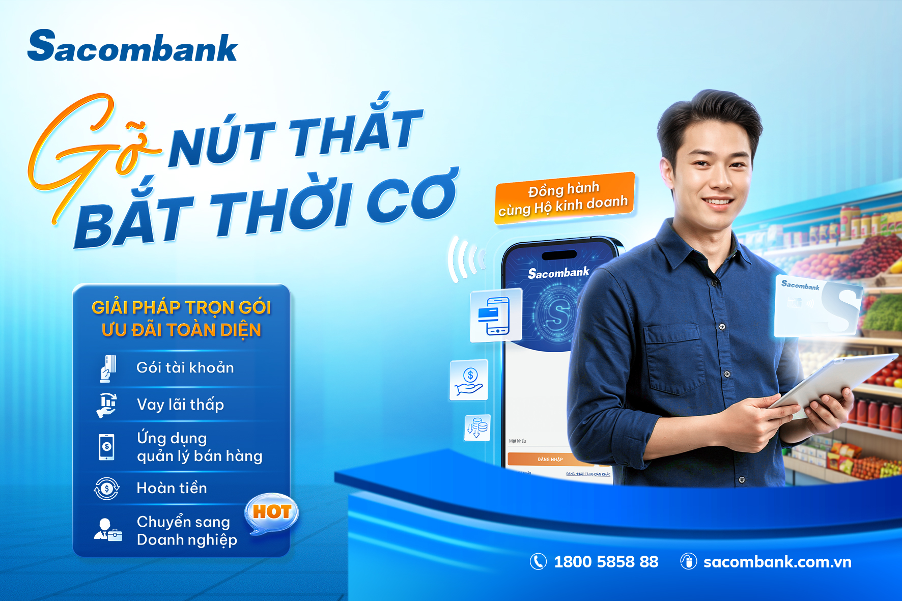 Sacombank đồng hành cùng hộ kinh doanh trong giai đoạn chuyển mình - Ảnh 2. Sacombank đồng hành cùng hộ kinh doanh trong giai đoạn chuyển mình - Ảnh 2.