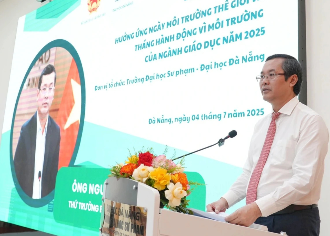 Ngành giáo dục Đà Nẵng tiên phong trong lối sống xanh và Chống ô nhiễm nhựa - Ảnh 2. Ngành giáo dục Đà Nẵng tiên phong trong lối sống xanh và Chống ô nhiễm nhựa - Ảnh 2.