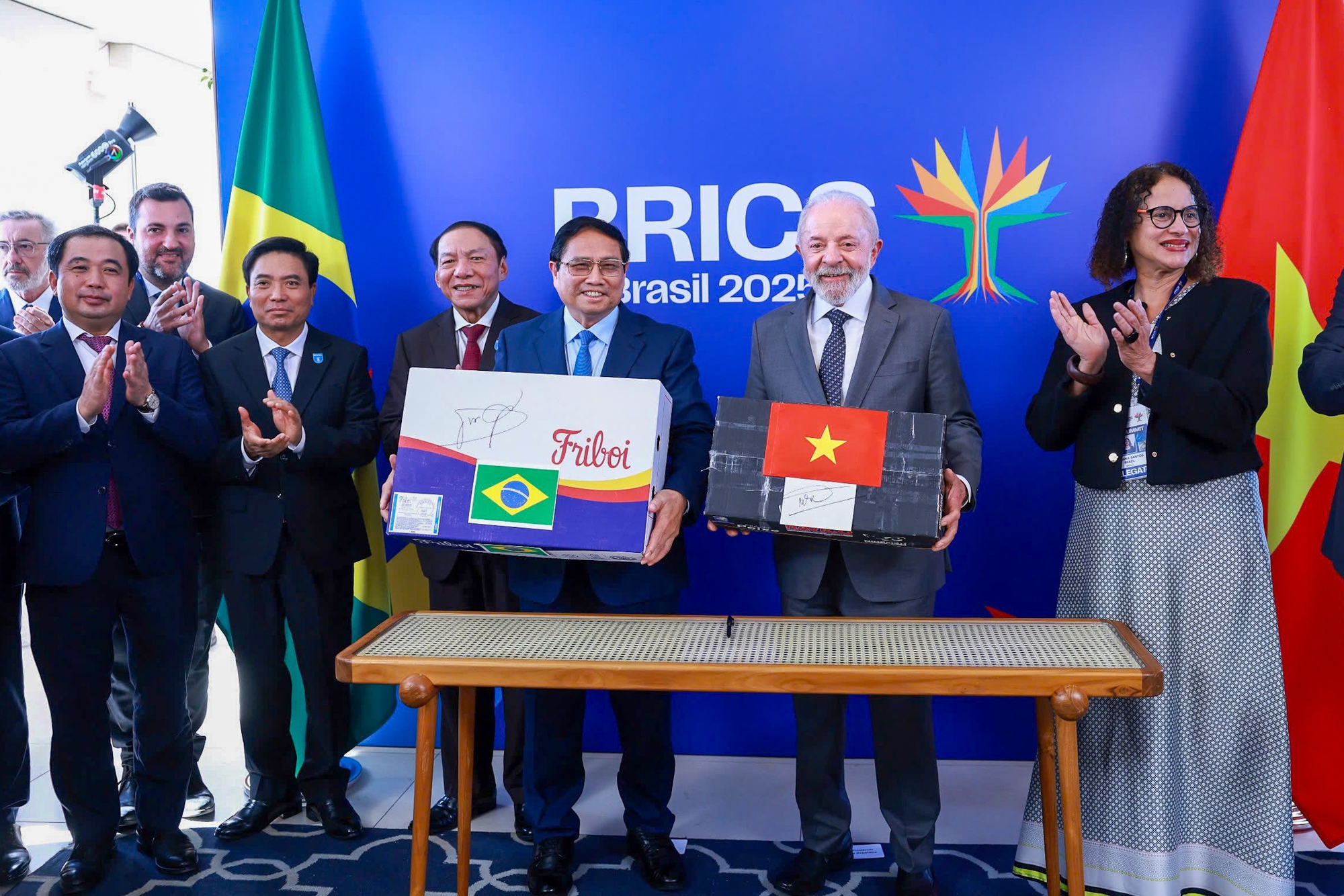 Brazil sẵn sàng nhập khẩu nhiều hơn thủy hải sản, gạo của Việt Nam- Ảnh 3. Brazil sẵn sàng nhập khẩu nhiều hơn thủy hải sản, gạo của Việt Nam- Ảnh 3.