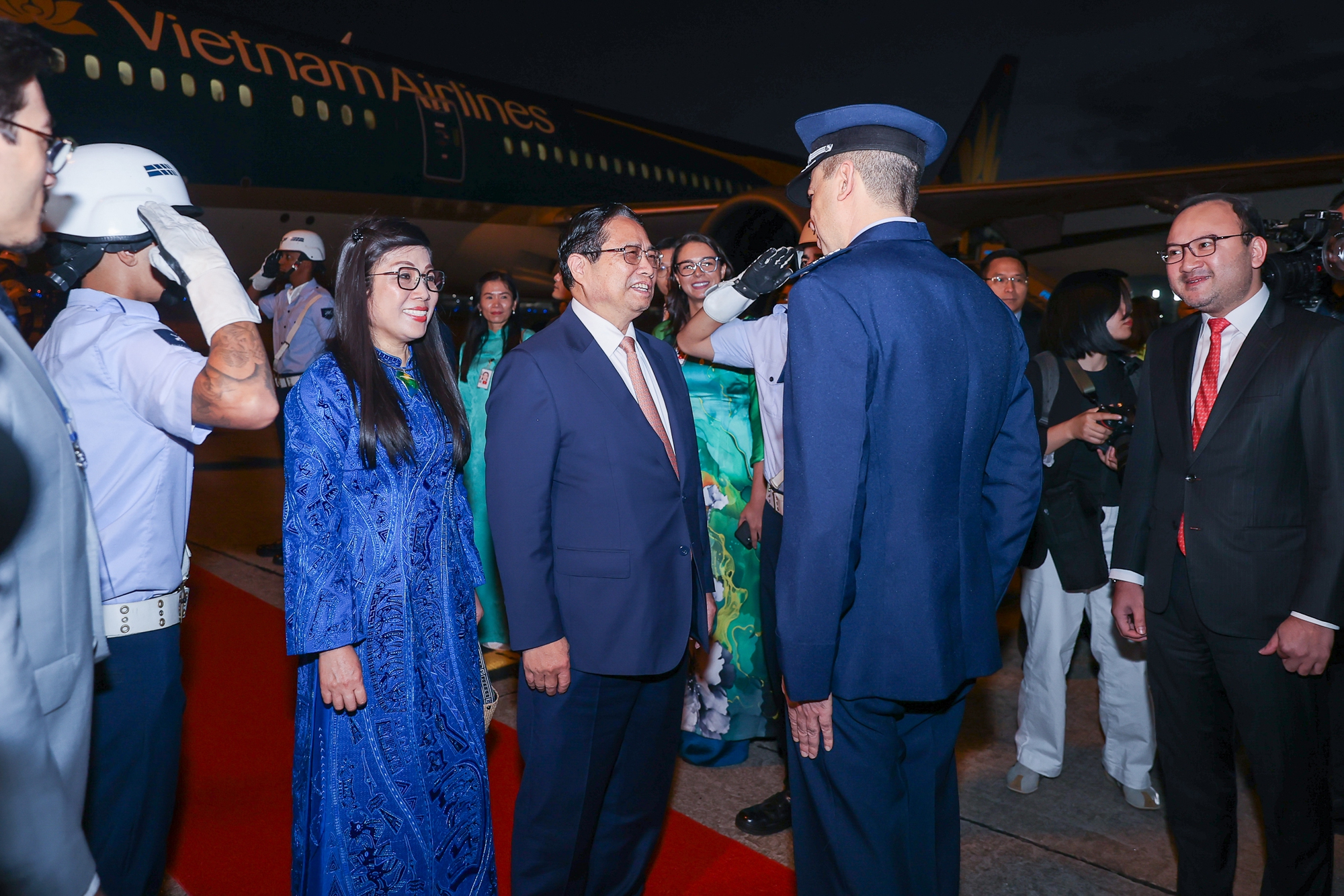 Thủ tướng Phạm Minh Ch&iacute;nh tham dự Hội nghị Thượng đỉnh BRICS tại Brazil - Ảnh 1.