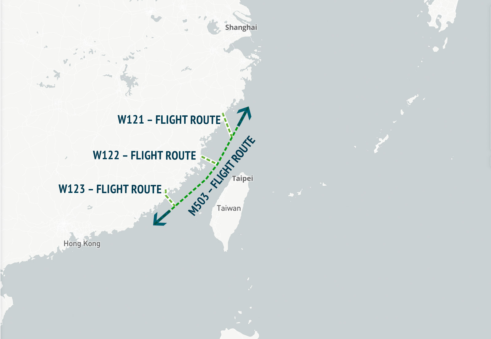 Trung Quốc lần ba mở rộng đường bay gần eo biển Đài Loan, Đài Bắc phản đối- Ảnh 1.