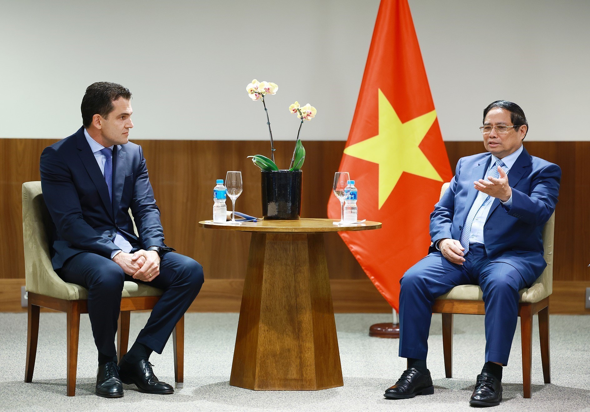 Thủ tướng Phạm Minh Chính làm việc với các tập đoàn kinh tế Brazil Thủ tướng Phạm Minh Chính làm việc với các tập đoàn kinh tế Brazil