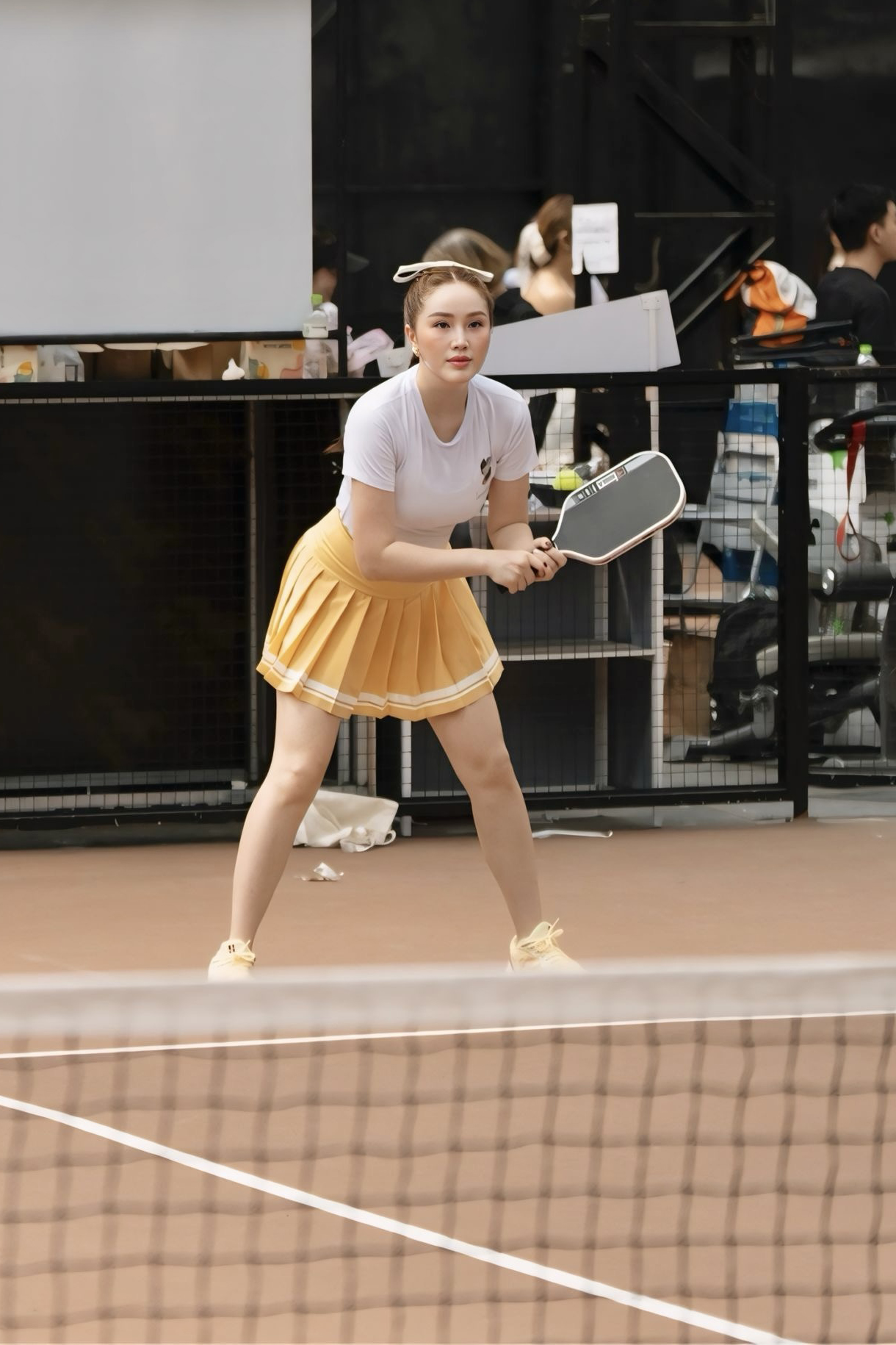 Bảo Thy khoe dáng gợi cảm tham gia tranh giải pickleball - Ảnh 5.