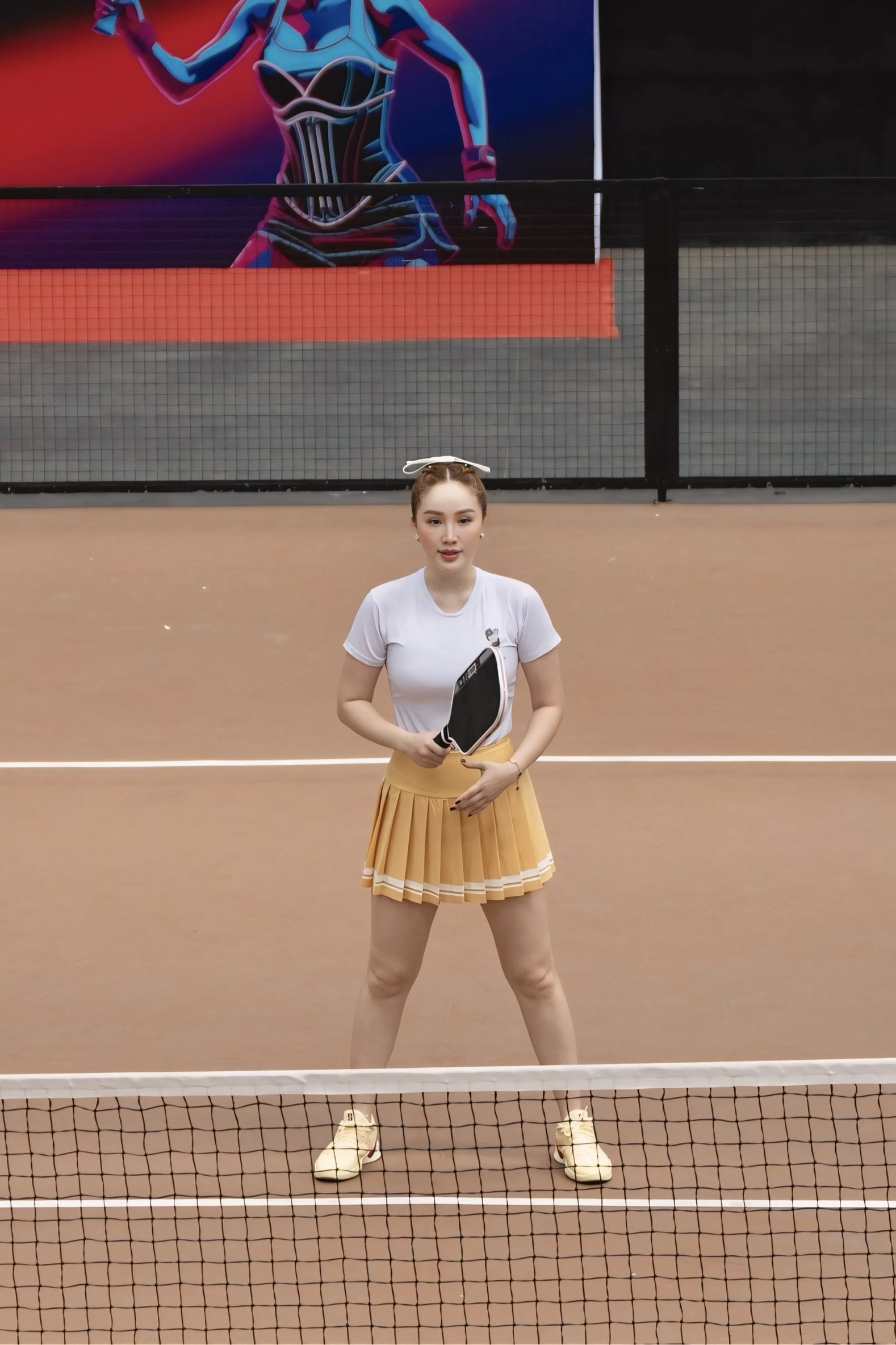 Bảo Thy khoe dáng gợi cảm tham gia tranh giải pickleball - Ảnh 9.