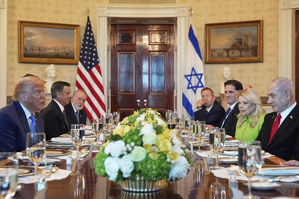 Mỹ - Israel tăng cường quan hệ trong cuộc gặp tại Nhà Trắng - Ảnh 1.