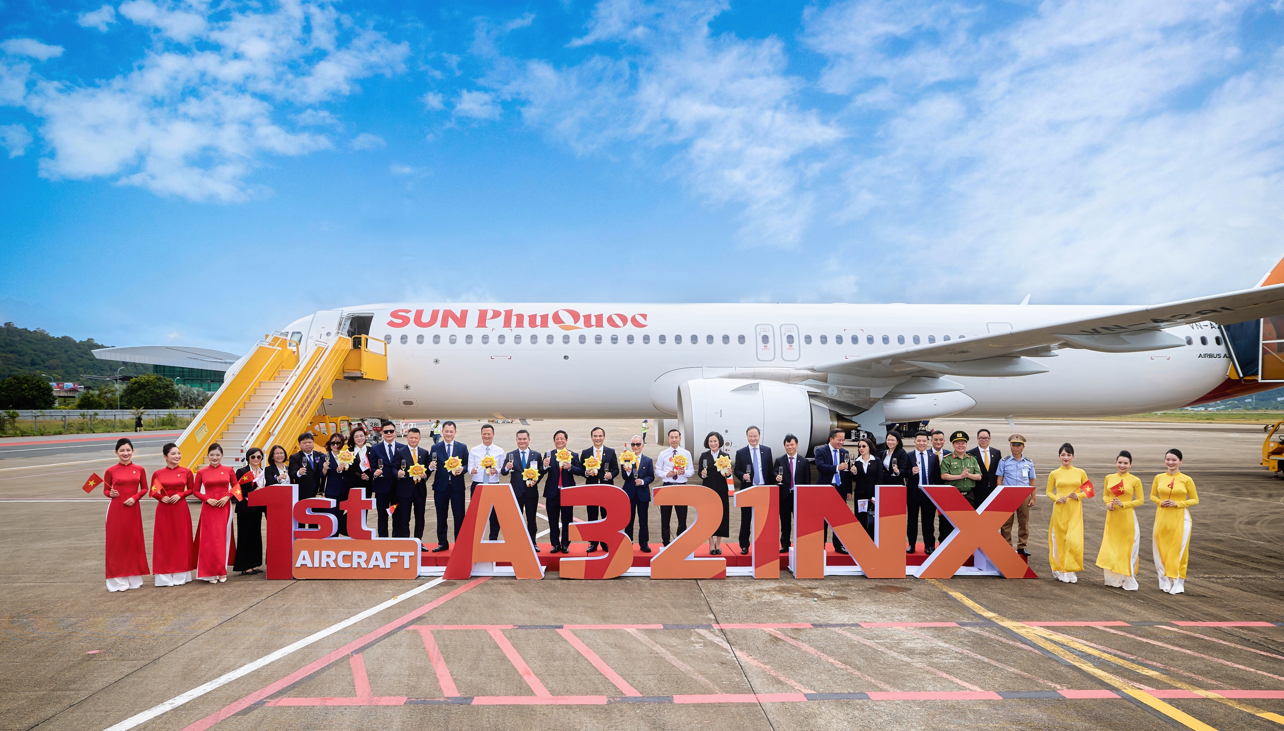Sun PhuQuoc Airways đón máy bay đầu tiên, dự kiến bán vé từ tháng 10 - Ảnh 2.