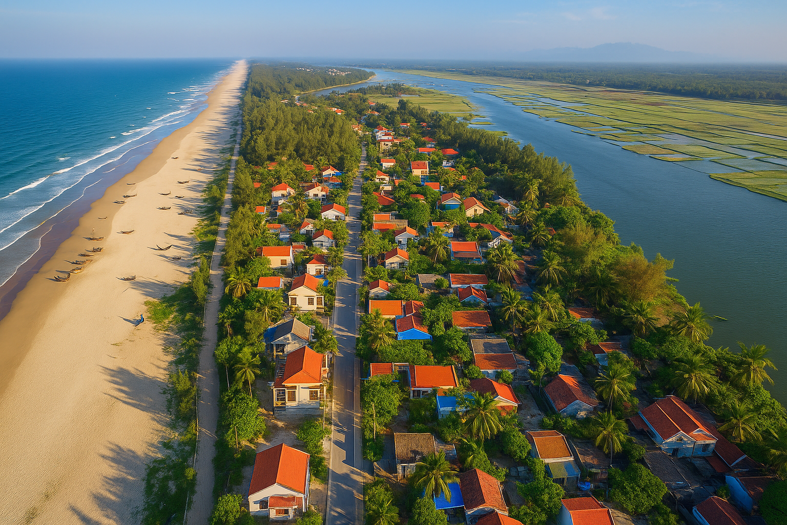 Những ngôi làng tuyệt đẹp ven biển: Làng chài 'khoác áo mới' - Ảnh 1. Những ngôi làng tuyệt đẹp ven biển: Làng chài 'khoác áo mới' - Ảnh 1.