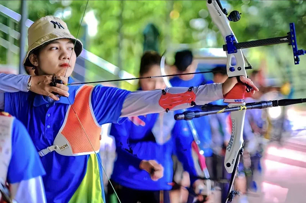 Bucurie neașteptată pentru sportivii vietnamezi - Foto 1. Niềm vui bất ngờ dành cho VĐV Việt Nam- Ảnh 1.