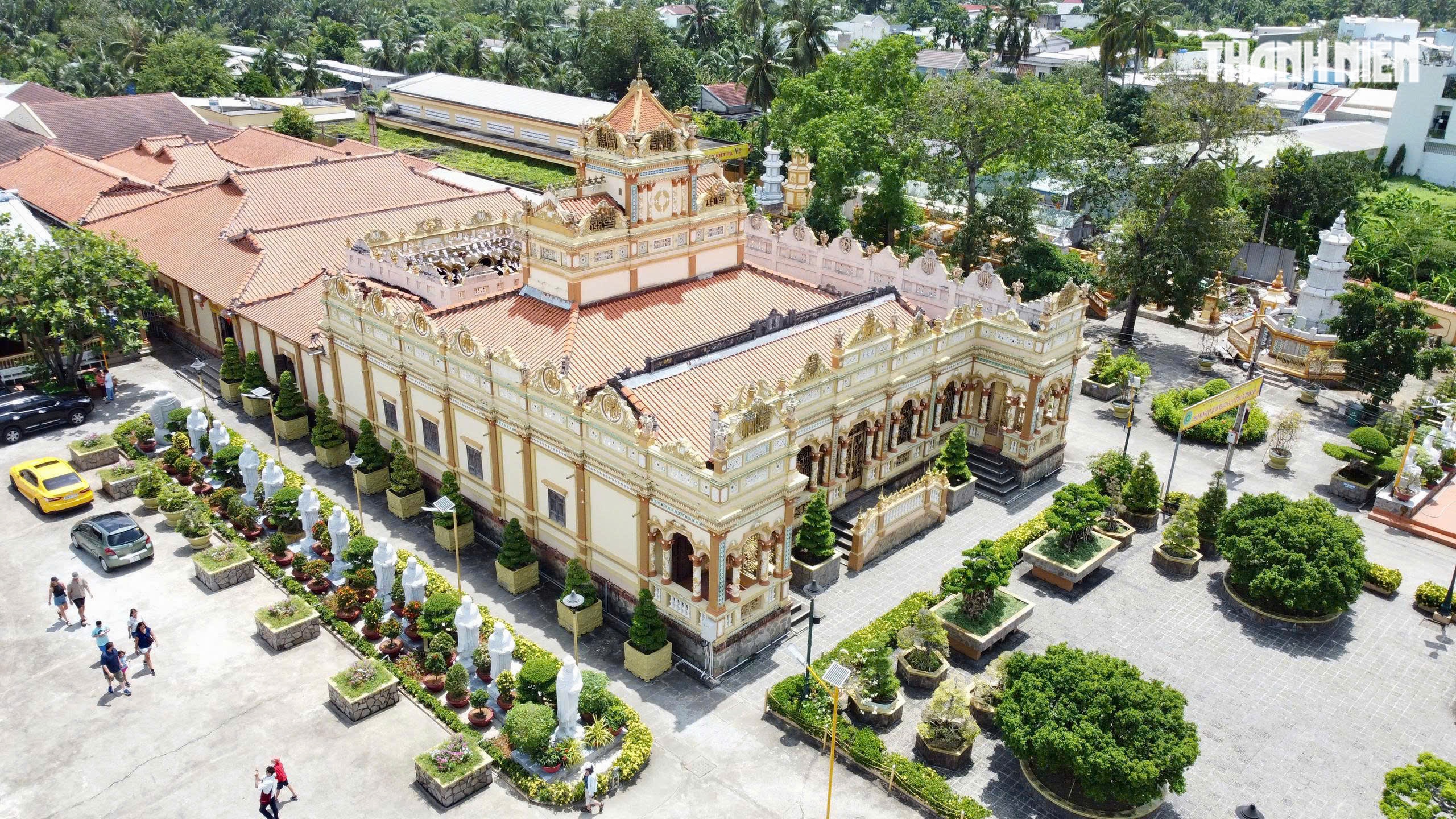 Độc đáo chùa cổ Vĩnh Tràng gần 200 năm tuổi ở Đồng Tháp- Ảnh 2.