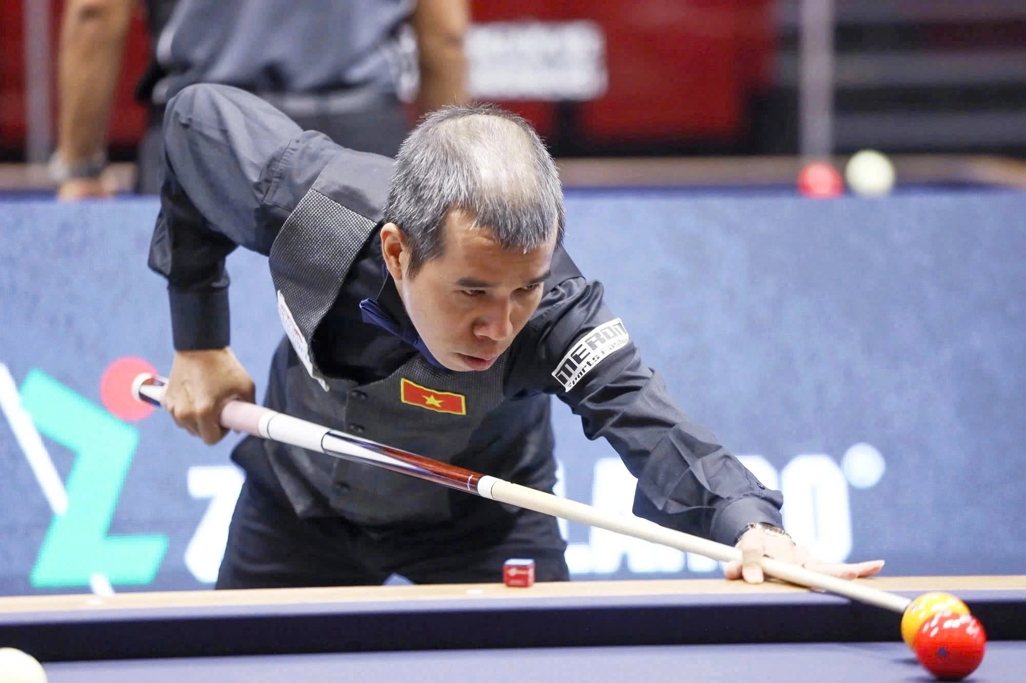 Program semifinále Světových her v kulečníku dnes: Tran Quyet Chien se blíží svému vysněnému titulu - Foto 1. Lịch thi đấu bán kết billiards World Games hôm nay: Trần Quyết Chiến tiến gần danh hiệu mơ ước- Ảnh 1.