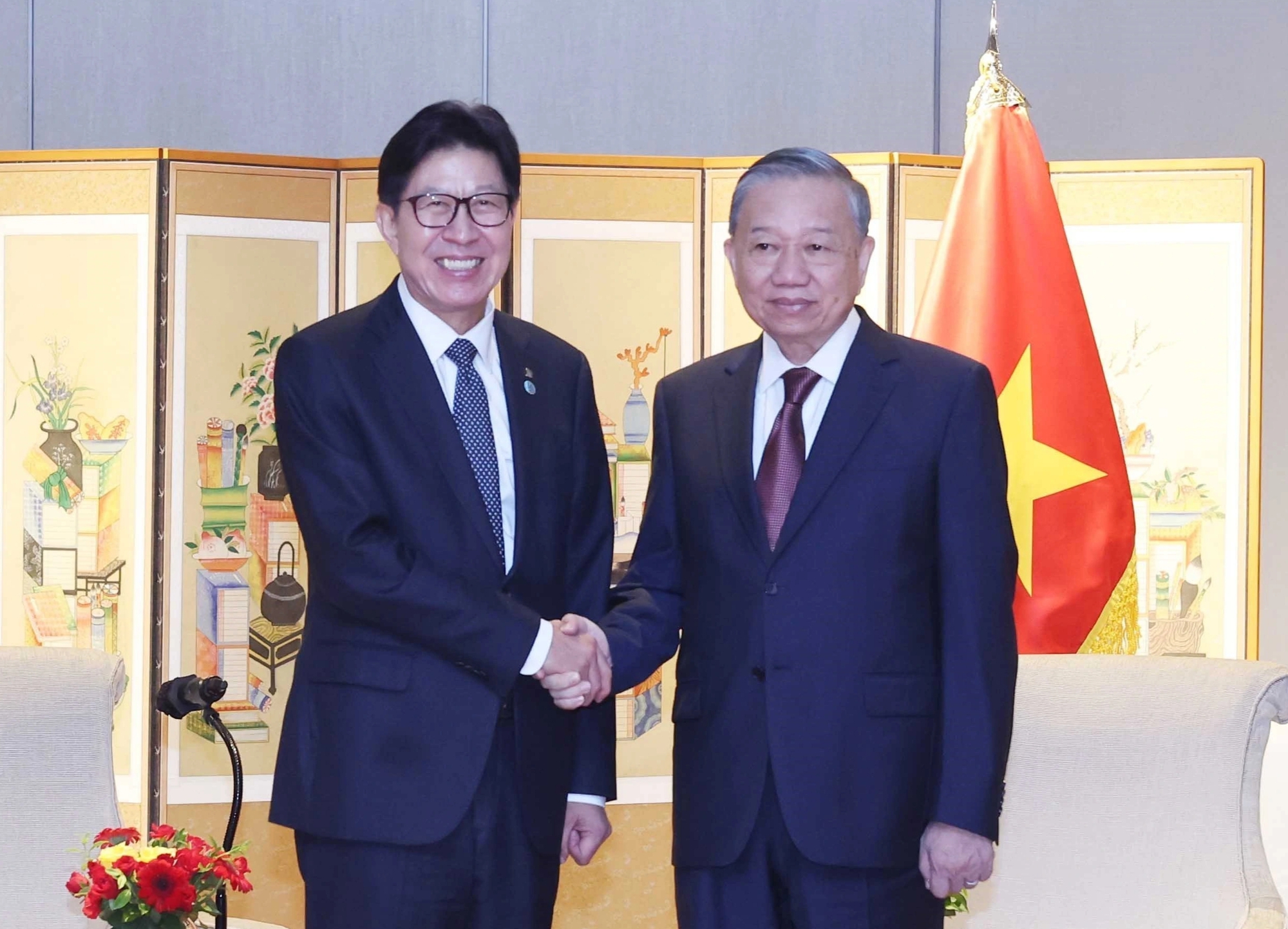 Tổng Bí thư Tô Lâm dự lễ ra mắt Tổng lãnh sự quán Việt Nam tại Busan- Ảnh 3.