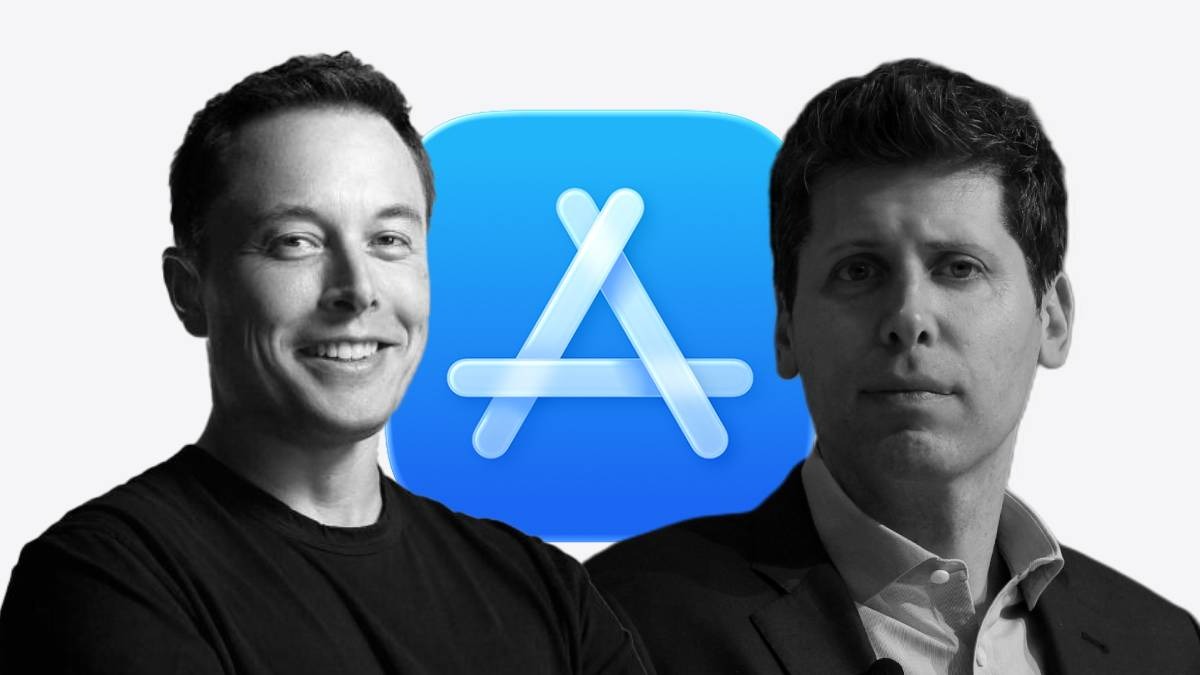 Apple kẹt giữa cuộc khẩu chiến nảy lửa của Elon Musk với Sam Altman - Ảnh 1.