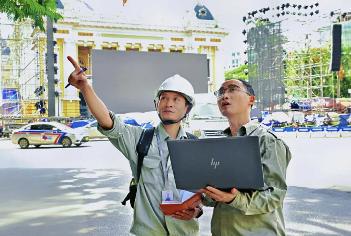 AI tối ưu sóng internet tại đại lễ a 80: Giải pháp mạng thông minh từ Viettel - Ảnh 1.