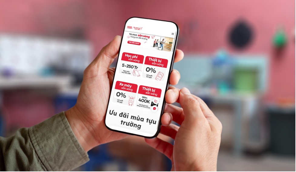 Home Credit và lời giải cho bài toán tài chính mùa tựu trường- Ảnh 2.