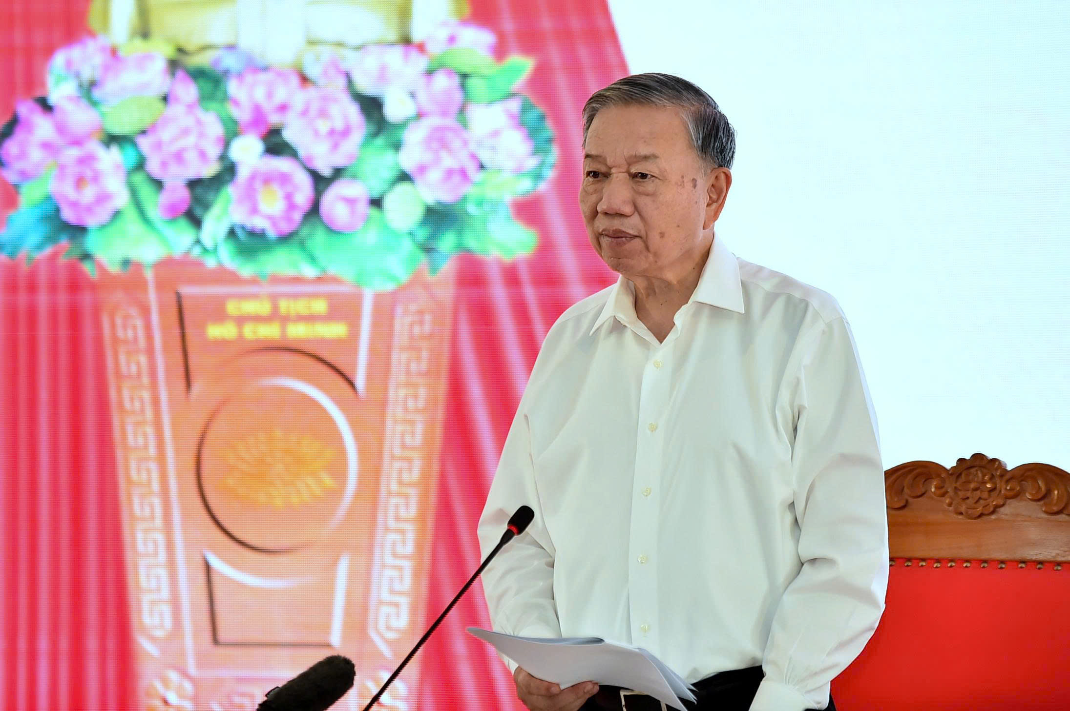 Tổng Bí thư: Hà Giang và Tuyên Quang sáp nhập, tạo nhiều dư địa phát triển mới - Ảnh 1.