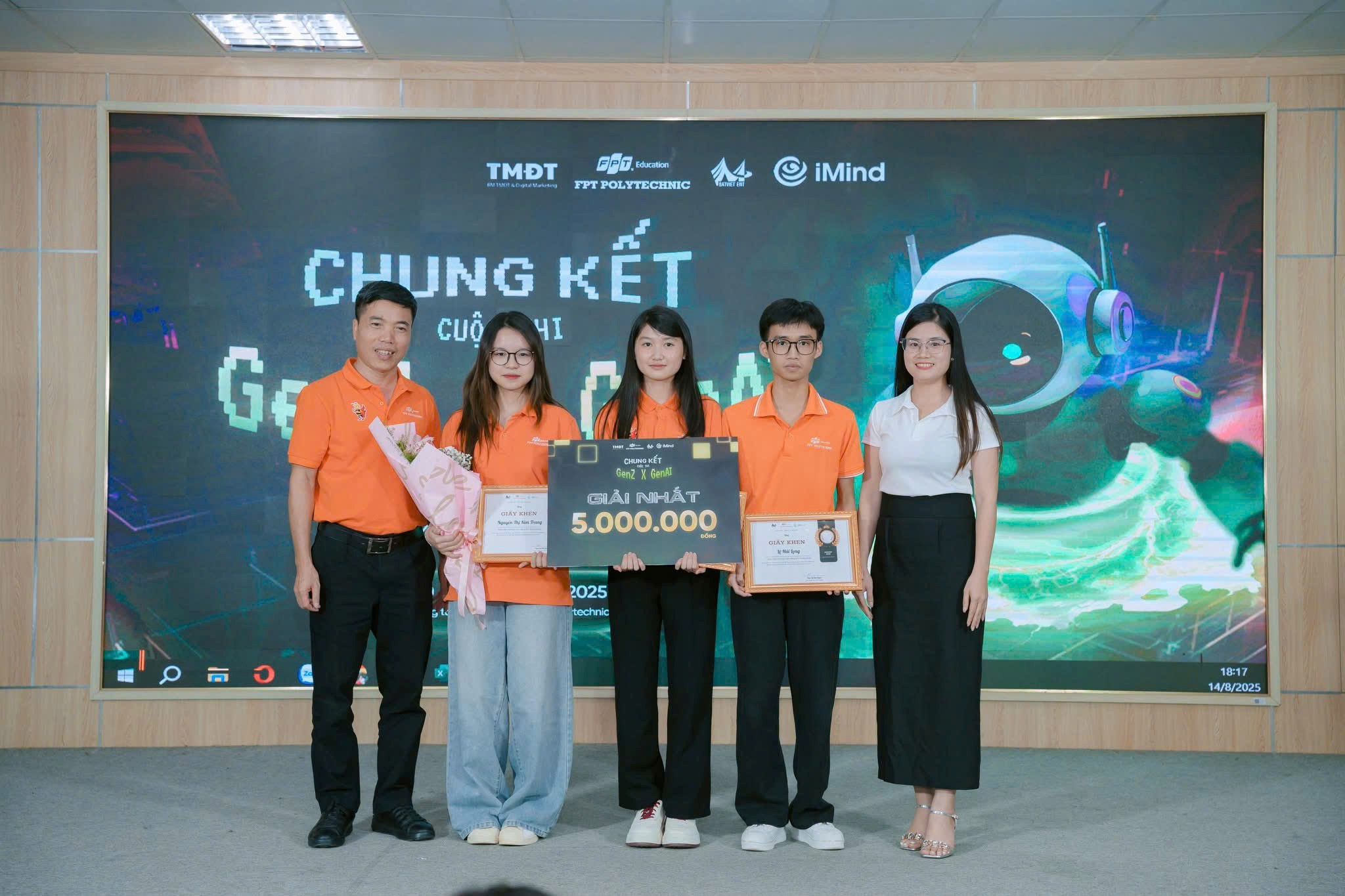 Sân chơi “AI thực nghiệp” khơi gợi khả năng sáng tạo của sinh viên - Ảnh 2.