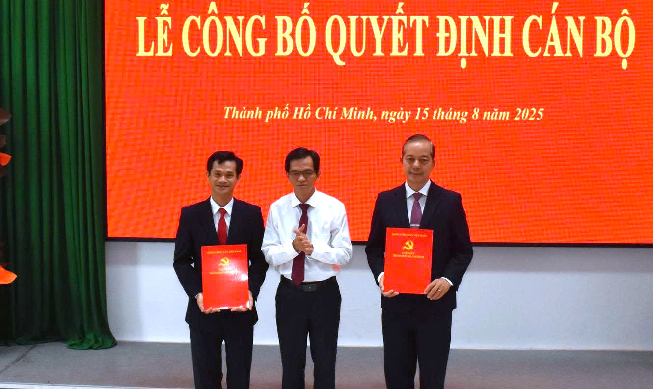 Học viện Cán bộ TP.HCM có tân giám đốc - Ảnh 1.