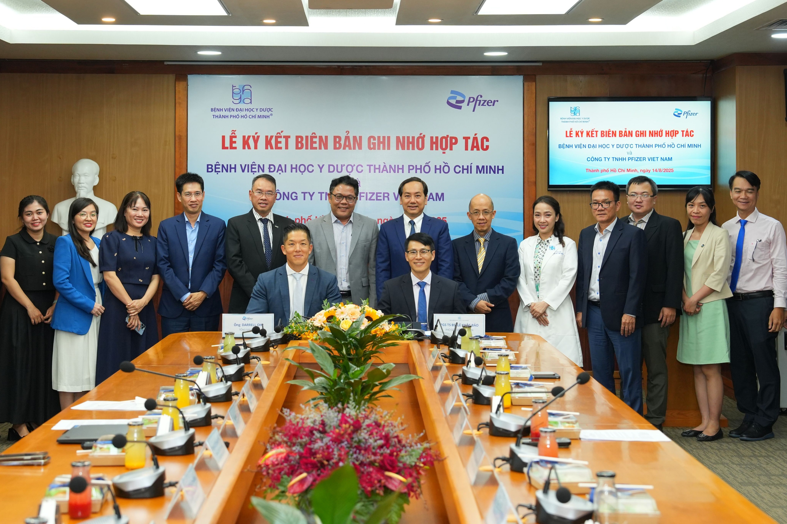 Pfizer Và Bệnh Viện Đại Học Y Dược Tp.hcm Hợp Tác Nâng Cao Năng Lực Y Khoa 1 Pfizer Và Bệnh Viện Đại Học Y Dược Tp.hcm Hợp Tác Nâng Cao Năng Lực Y Khoa - Ảnh 1.