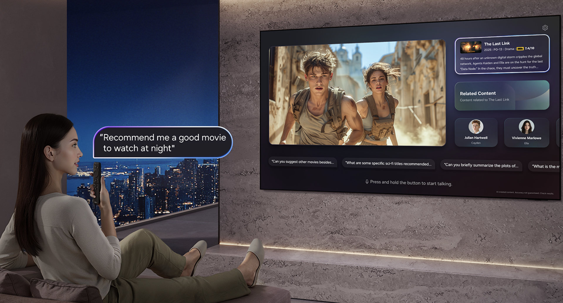 Samsung 'tăng tốc' AI trên Smart TV với trợ lý giọng nói Bixby thông minh hơn - Ảnh 1.