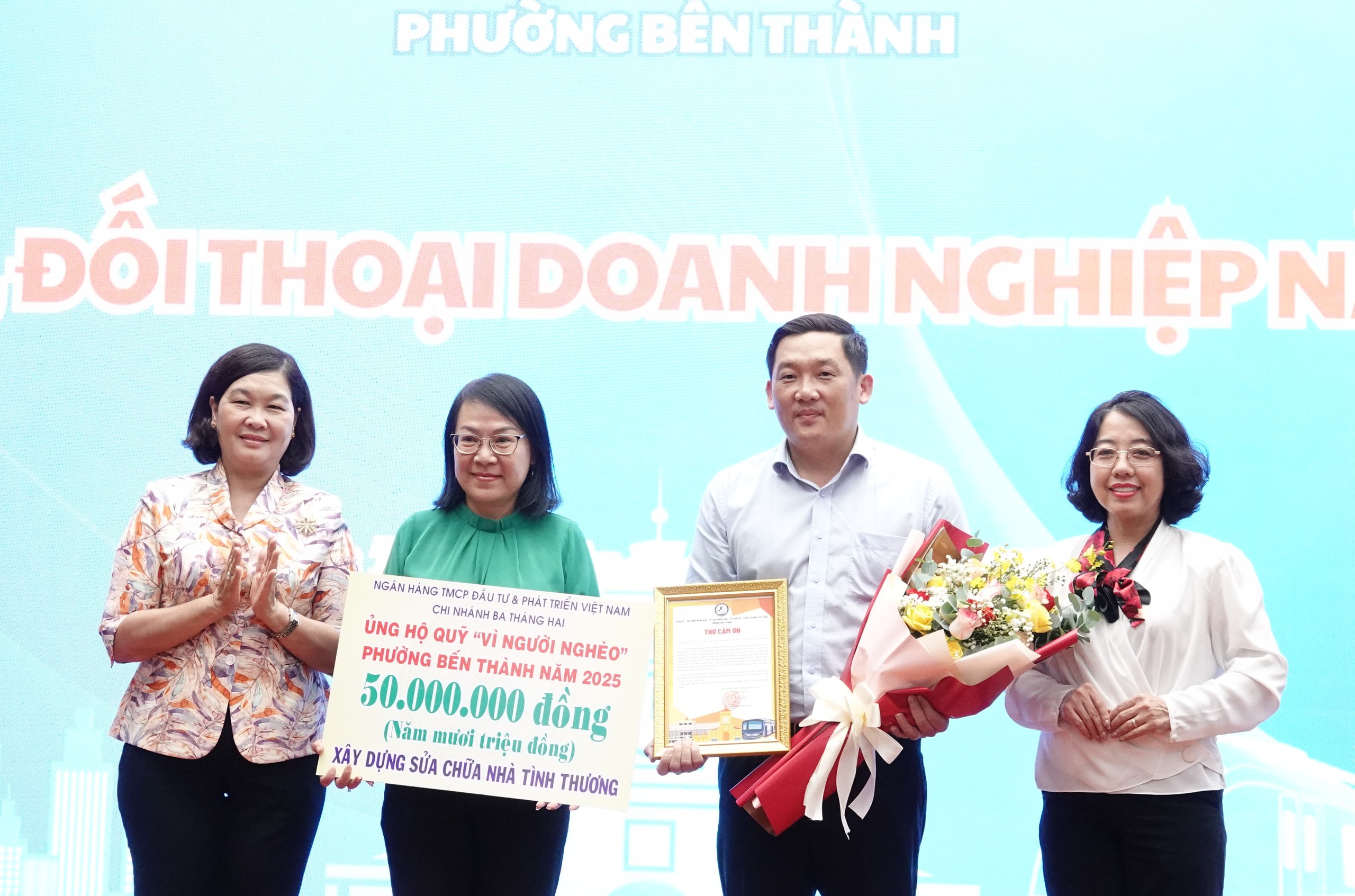 Lần đầu tiên phường Bến Thành đối thoại cùng doanh nghiệp - Ảnh 4.