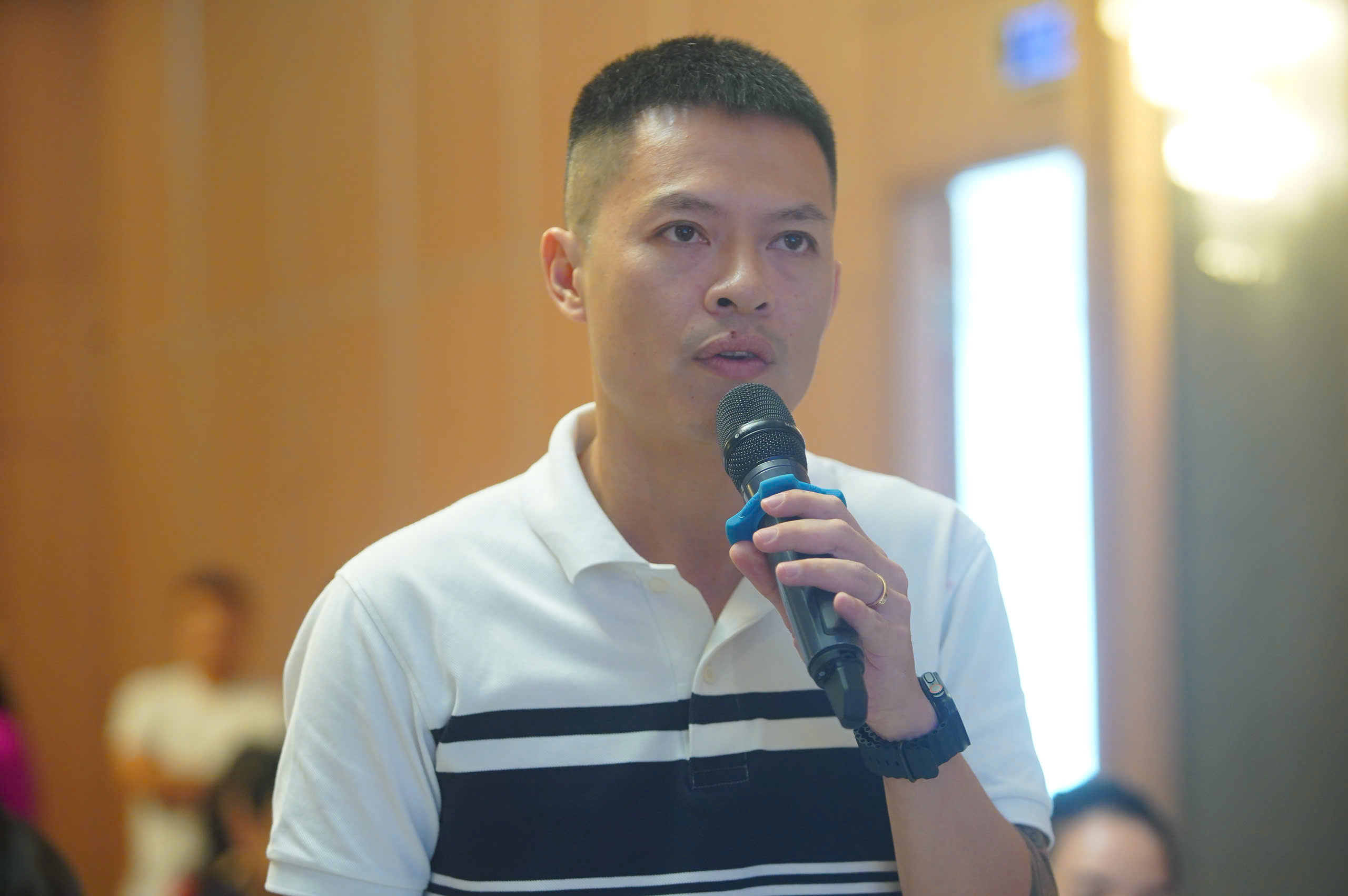 En attraktiv pickleball-lekeplass dukker opp for unge vietnamesiske gründere - Bilde 3. Xuất hiện sân chơi pickleball hấp dẫn cho doanh nhân trẻ Việt Nam- Ảnh 3.