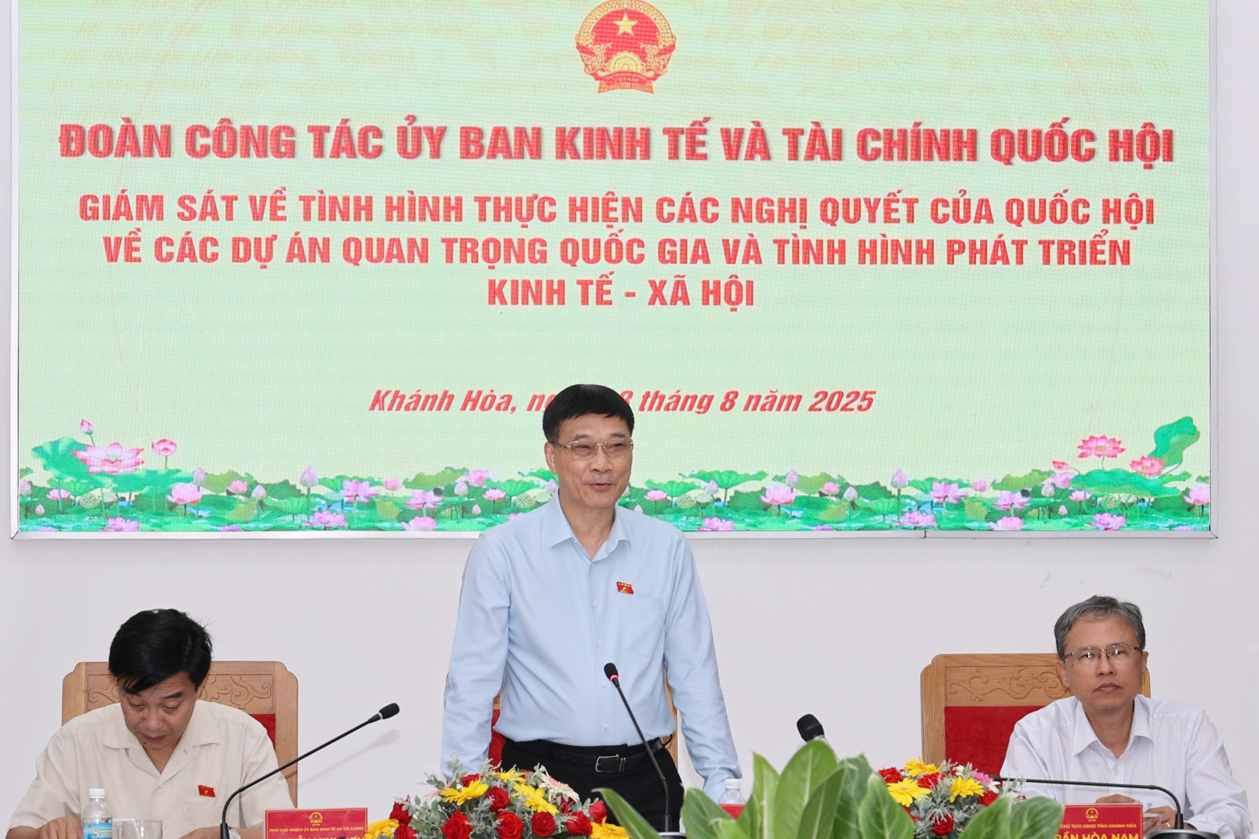Phó chủ tịch Quốc hội kiểm tra tiến độ hai cao tốc trọng  tại Khánh Hòa - Ảnh 3.