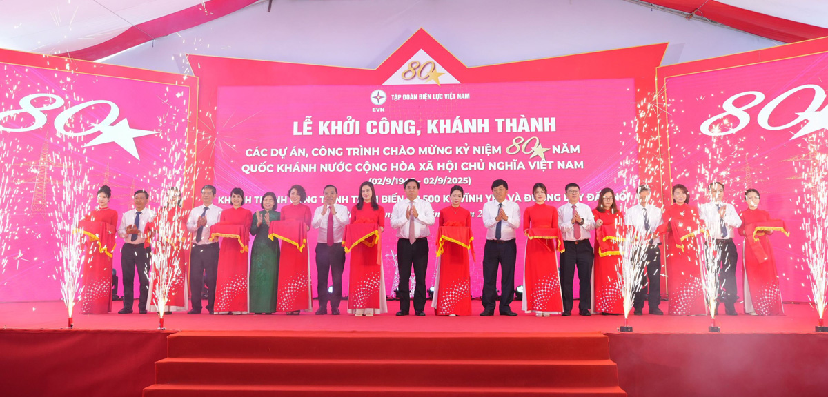 EVN đồng loạt khánh thành, khởi công 3 dự án điện hơn 14.100 tỉ đồng- Ảnh 2.