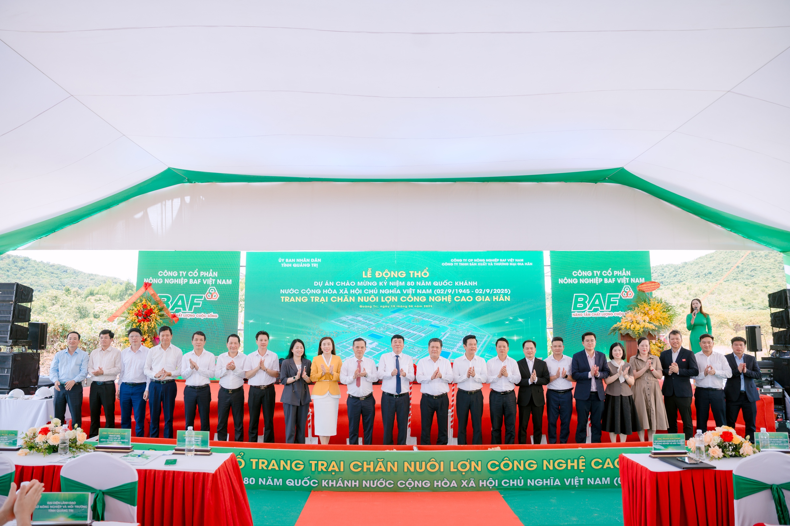 BAF động thổ trang trại nuôi heo 2.000 tỉ tại Quảng Trị- Ảnh 1.