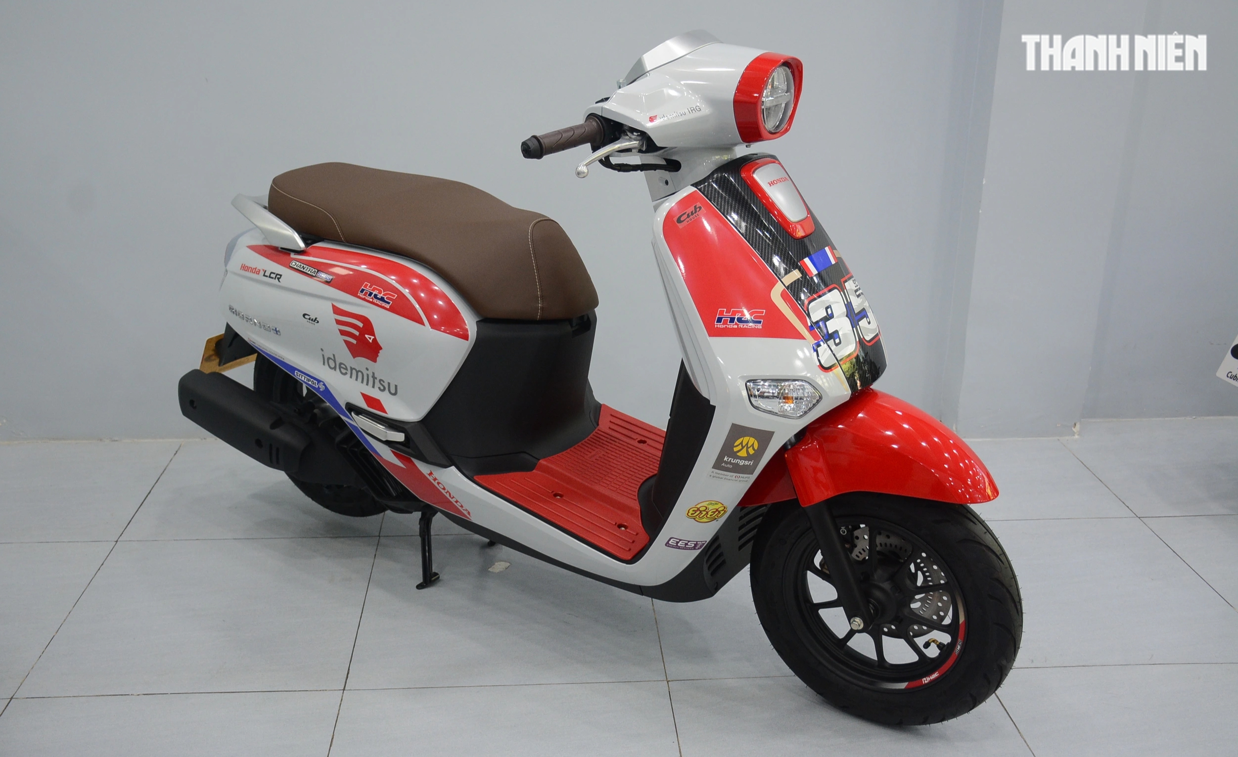 Chỉ sản xuất 99 chiếc, Honda Giorno+ SC35 ThaiGP bất ngờ xuất hiện tại Việt Nam - Ảnh 2.