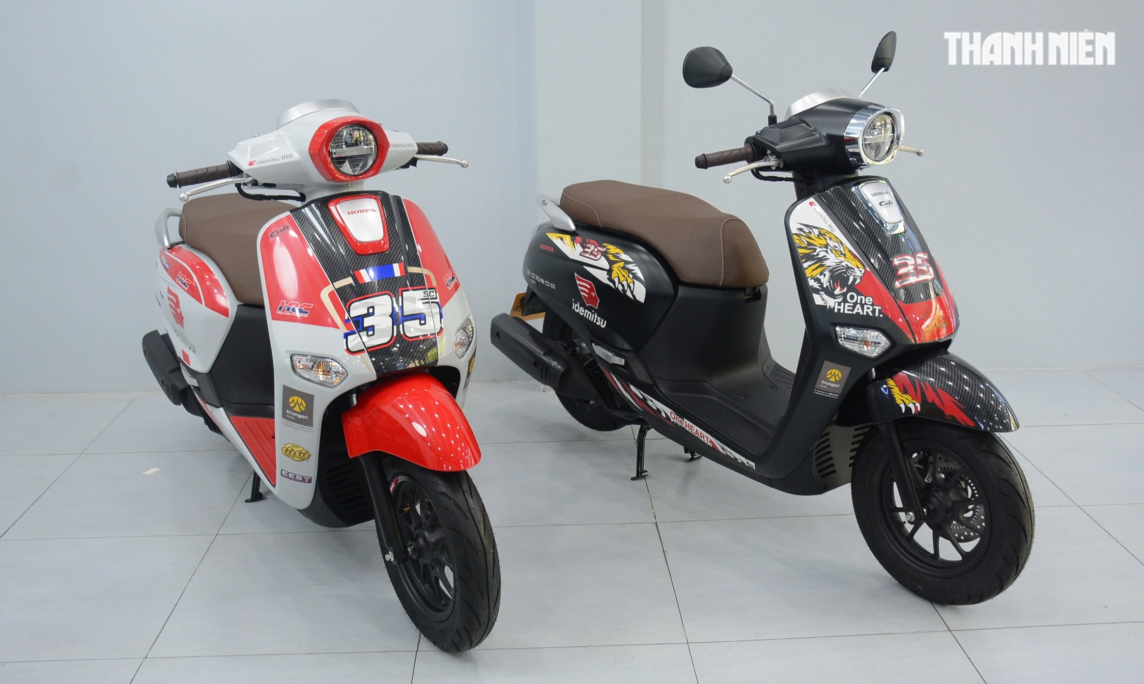 Chỉ sản xuất 99 chiếc, Honda Giorno+ SC35 ThaiGP bất ngờ xuất hiện tại Việt Nam - Ảnh 1.