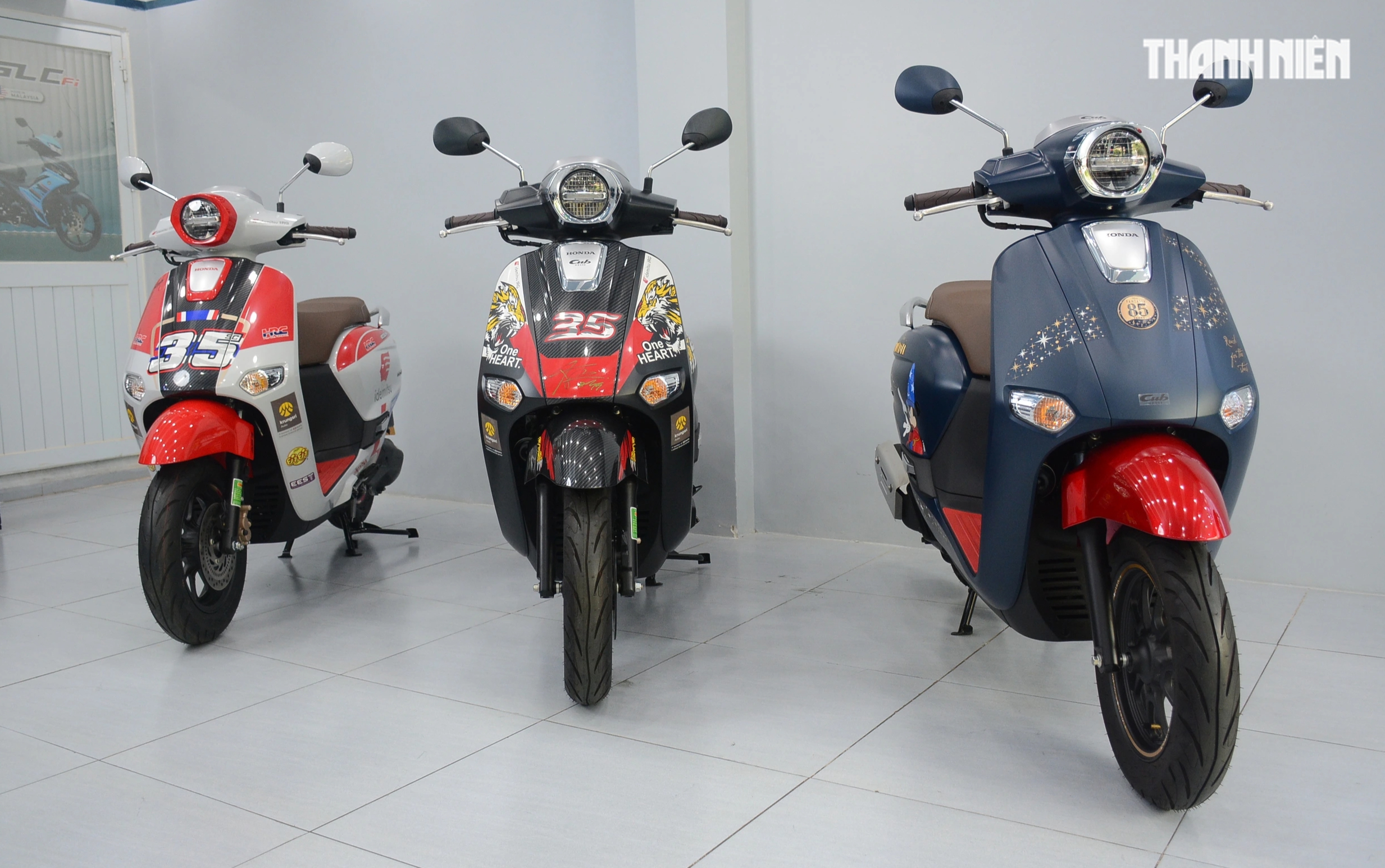 Chỉ sản xuất 99 chiếc, Honda Giorno+ SC35 ThaiGP bất ngờ xuất hiện tại Việt Nam - Ảnh 13.