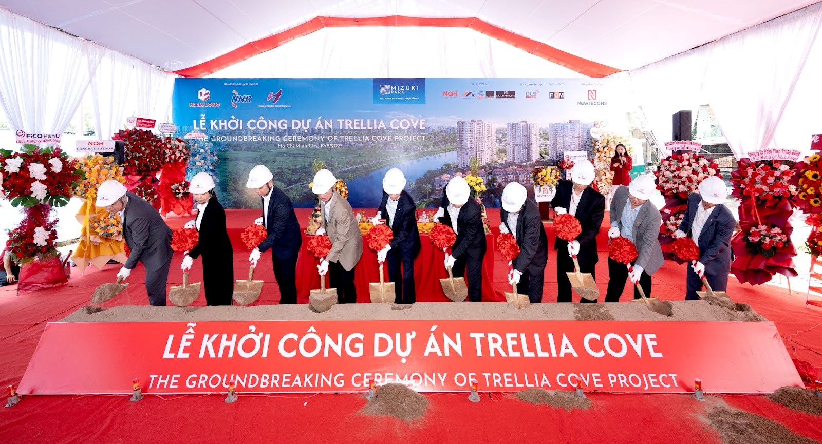 Nam Long khởi công Trellia Cove - phân khu compound cuối cùng tại Mizuki Park- Ảnh 1.