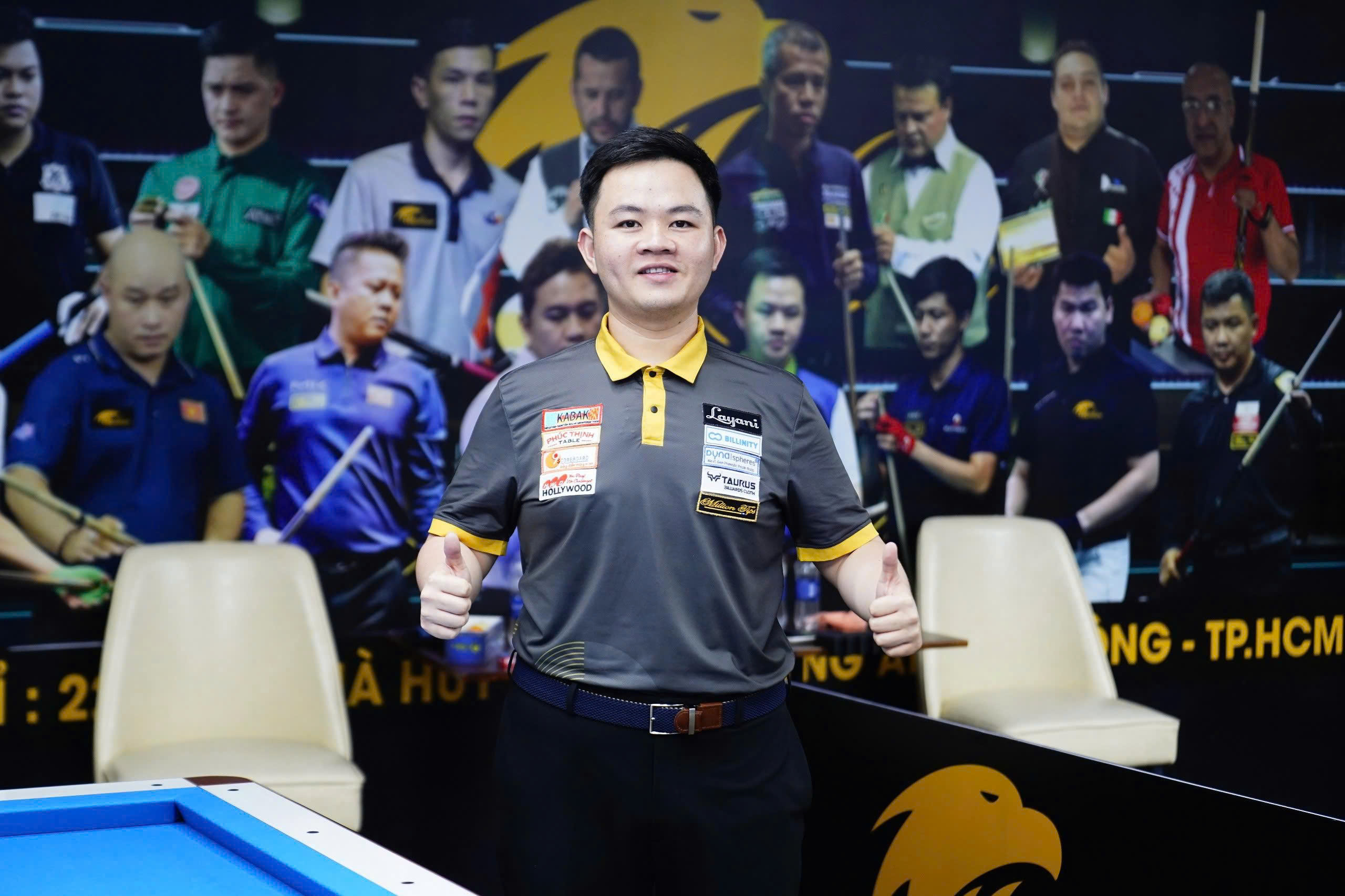 Bao Phương Vinh toàn thắng cả 3 trận