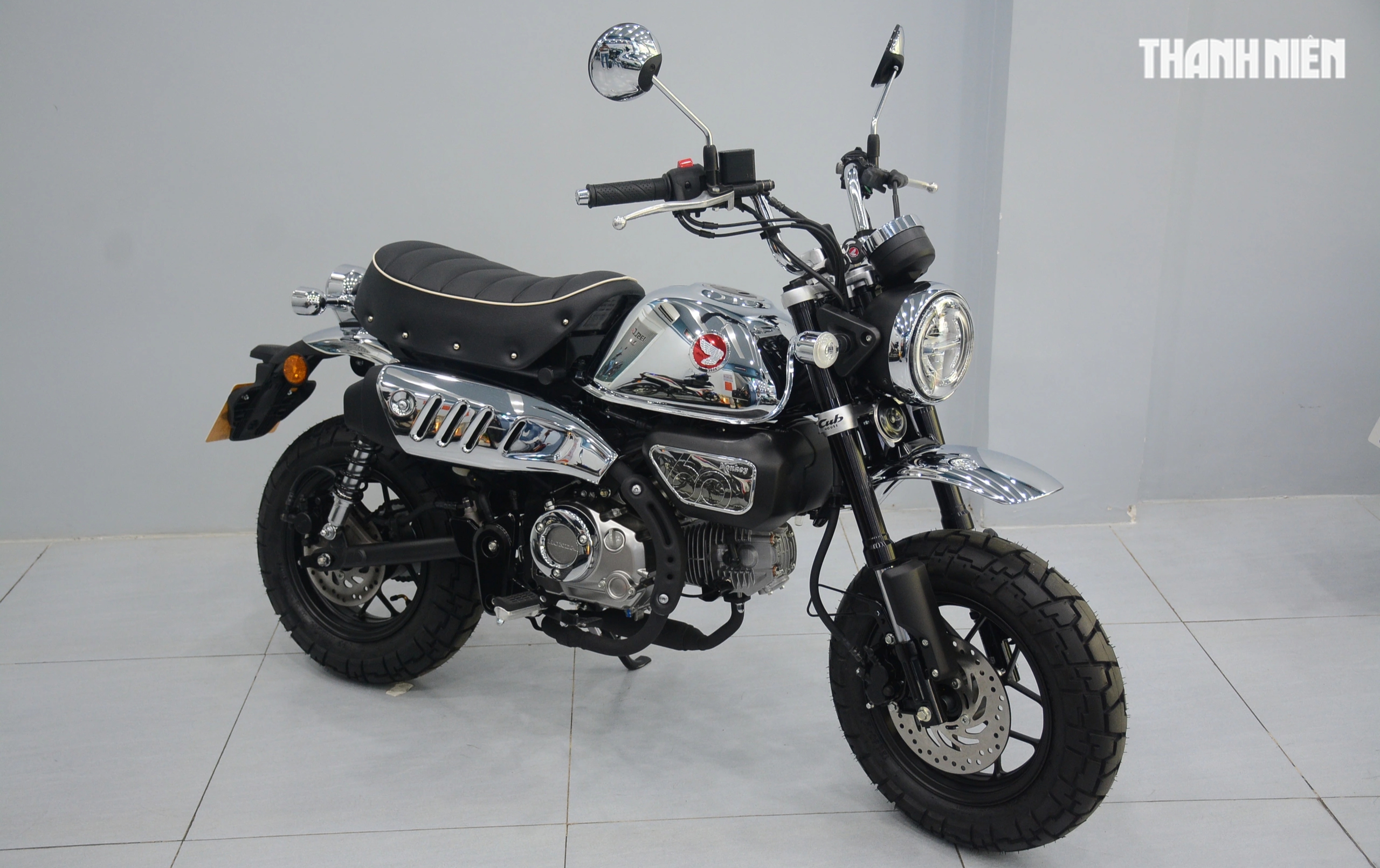 'Xe khỉ' Honda Monkey Chrome Legacy đầu tiên về Việt Nam, chỉ có 3 chiếc - Ảnh 2.