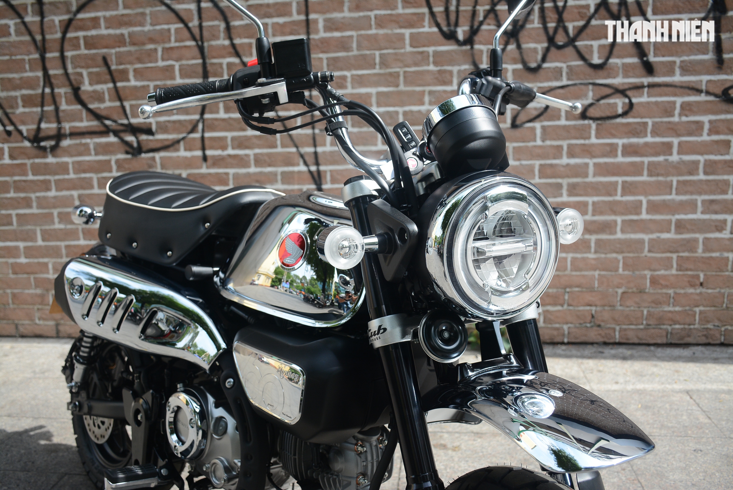 'Xe khỉ' Honda Monkey Chrome Legacy đầu tiên về Việt Nam, chỉ có 3 chiếc - Ảnh 3.