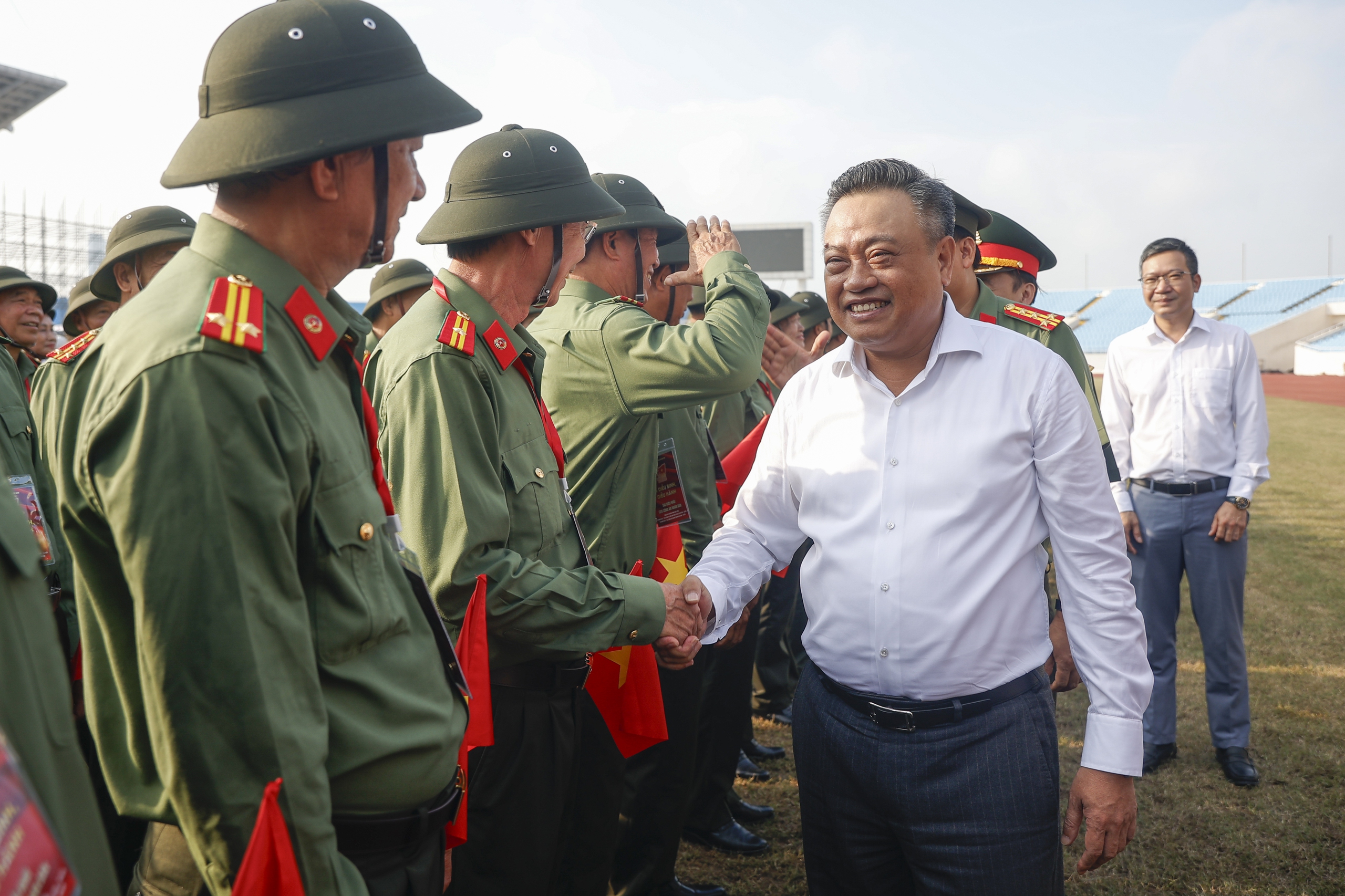 Hơn 2.000 người thuộc khối quần chúng hợp luyện nhiệm vụ A80- Ảnh 2.