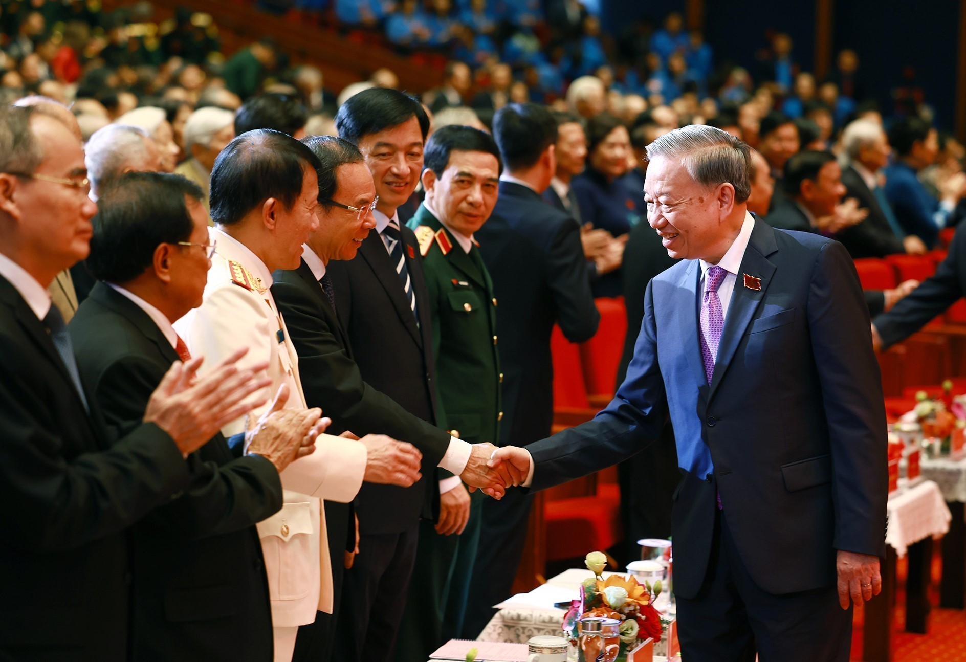 Lãnh đạo Đảng, Nhà nước tham dự lễ kỷ niệm 80 năm thành lập Chính phủ - Ảnh 4. Lãnh đạo Đảng, Nhà nước tham dự lễ kỷ niệm 80 năm thành lập Chính phủ - Ảnh 4.