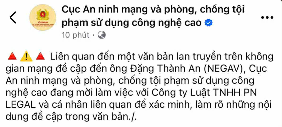 Negav liên tiếp vướng ồn ào, bị Cục An ninh mạng mời làm việc- Ảnh 2.