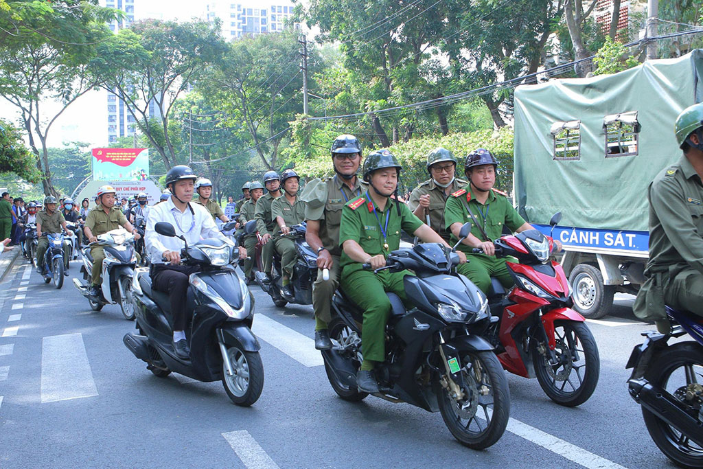 Bảo đảm an ninh cho sinh viên tại Khu đô thị ĐH Quốc gia TP . HCM - Ảnh 3.