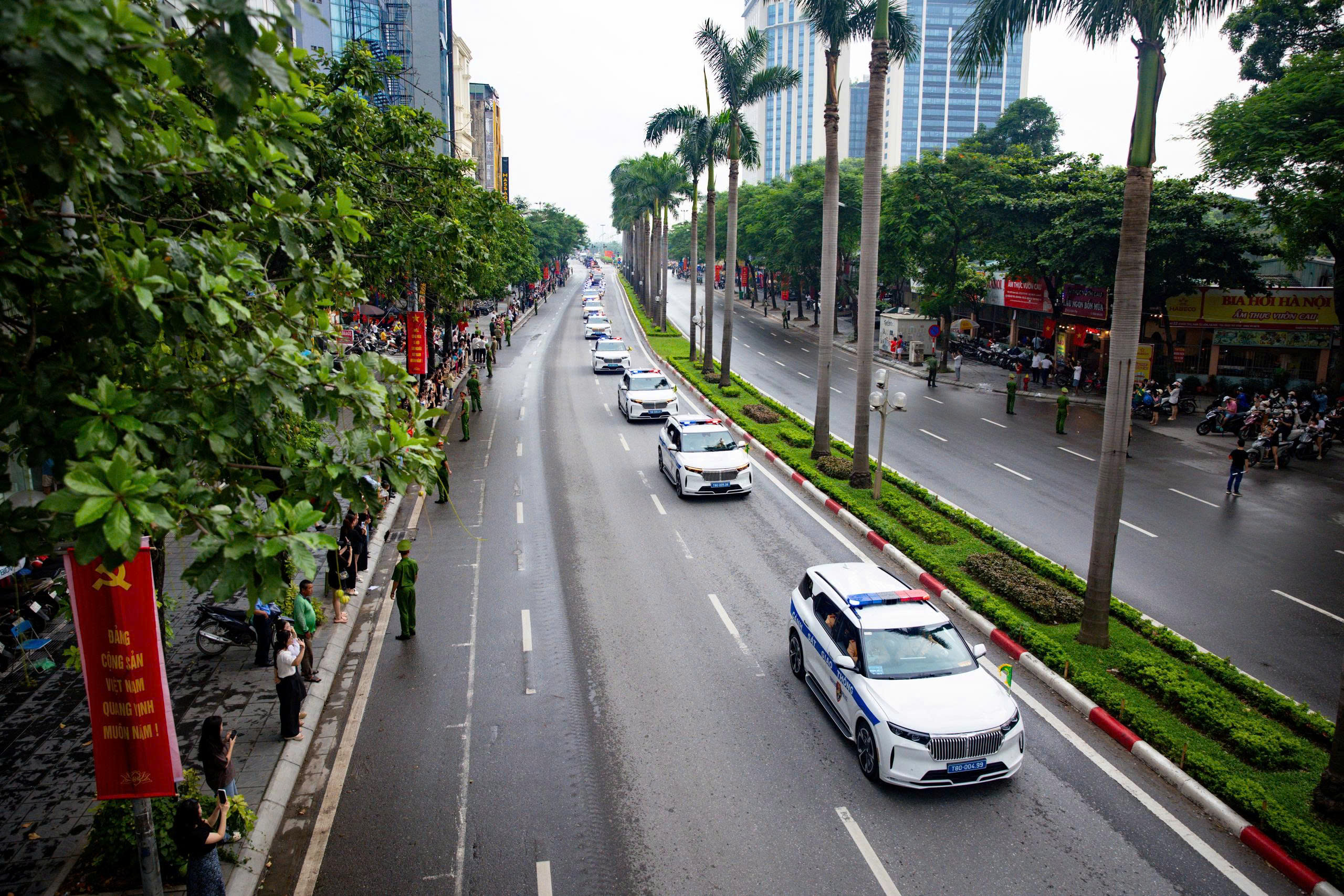 Các khối diễu binh, diễu hành tiến về quảng trường Ba Đình, sẵn sàng trước giờ hợp luyện - Ảnh 19.