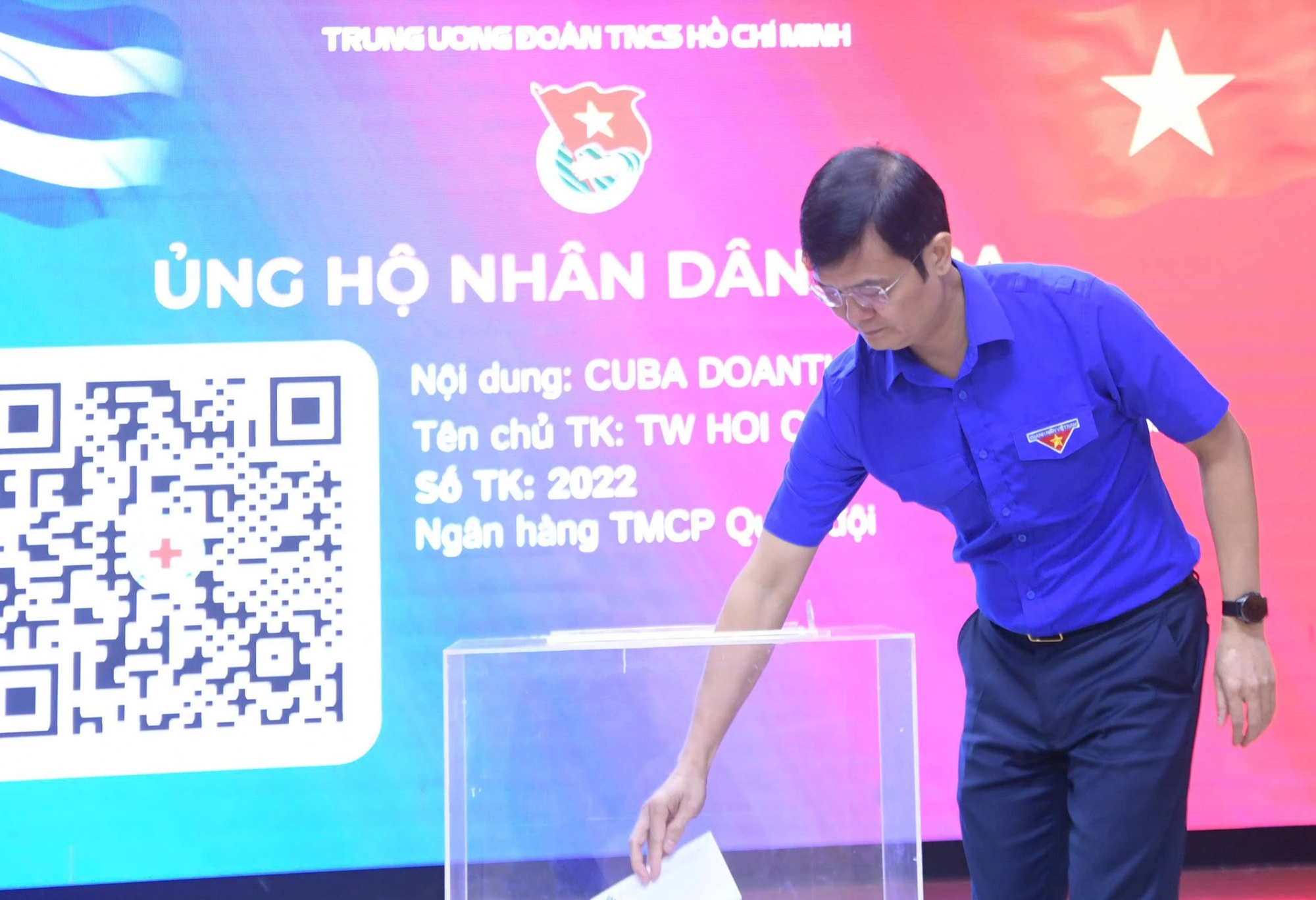T.Ư Đoàn phát động tuổi trẻ chung tay ủng hộ nhân dân Cuba - Ảnh 2. T.Ư Đoàn phát động tuổi trẻ chung tay ủng hộ nhân dân Cuba - Ảnh 2.