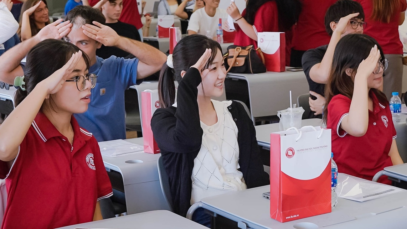 A pontuação máxima da Universidade de Comércio Exterior é de 28,5 pontos - Foto 1. Điểm chuẩn ngành cao nhất của Trường ĐH Ngoại thương là 28,5 điểm- Ảnh 1.