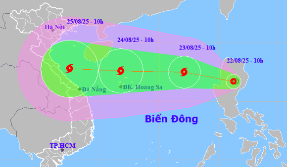 Biển Đông sắp đón bão số 5 mạnh cấp 11, miền Trung mưa lớn 600 m- Ảnh 1. Biển Đông sắp đón bão số 5 mạnh cấp 11, miền Trung mưa lớn 600 m- Ảnh 1.