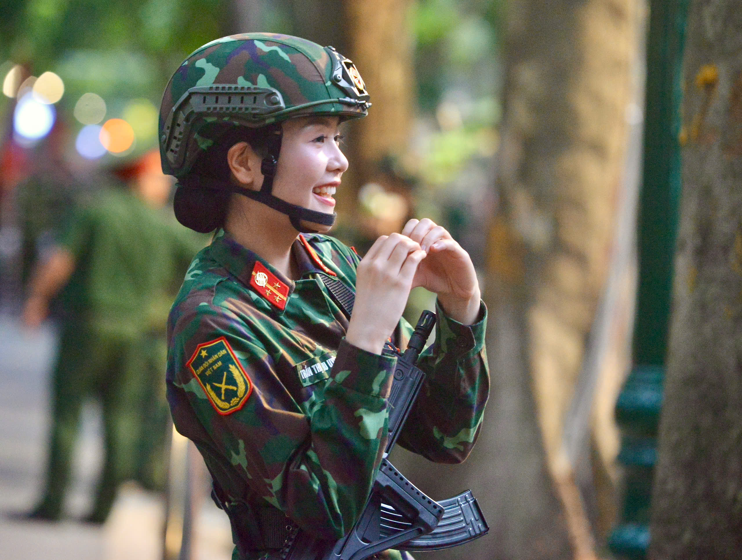 Các lực lượng tiến về Ba Đình sẵn sàng buổi hợp luyện - Ảnh 2.