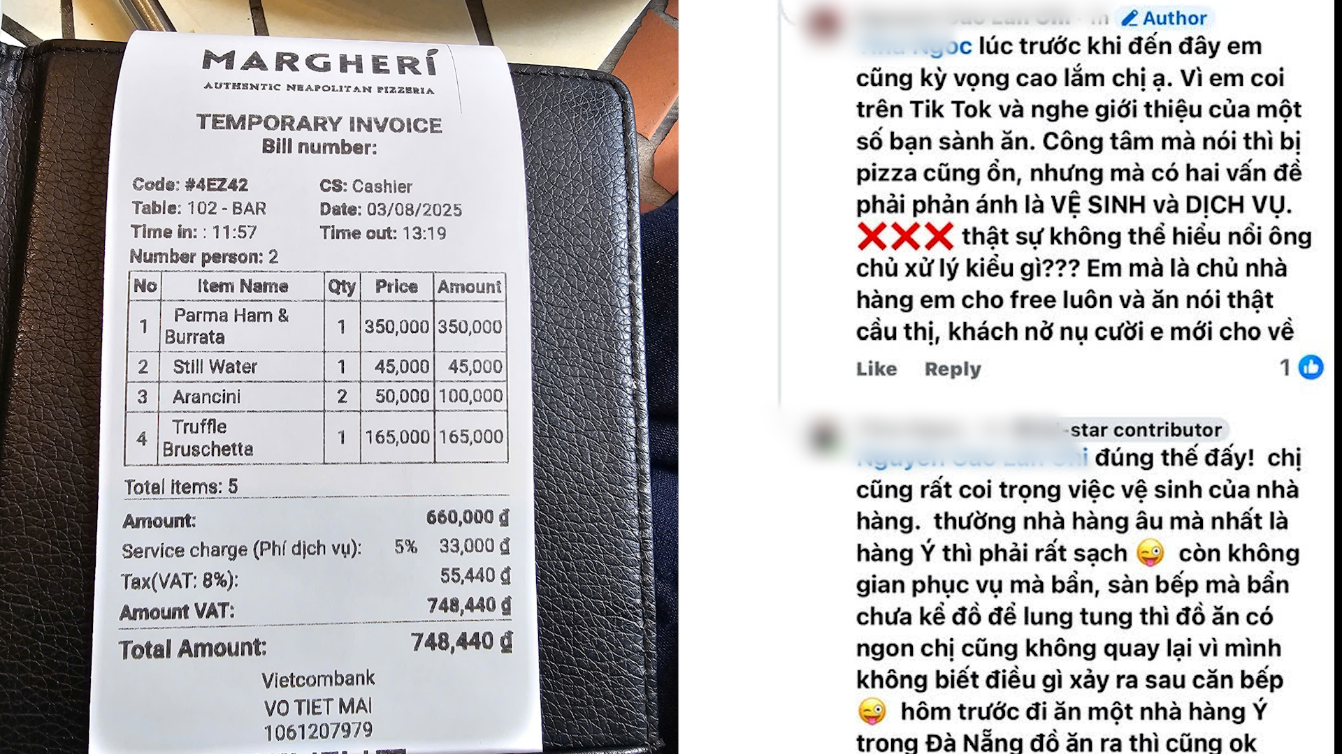 Khách tố trong món pizza nổi tiếng ở TP.HCM có ruồi, nhà hàng nói gì?- Ảnh 2.