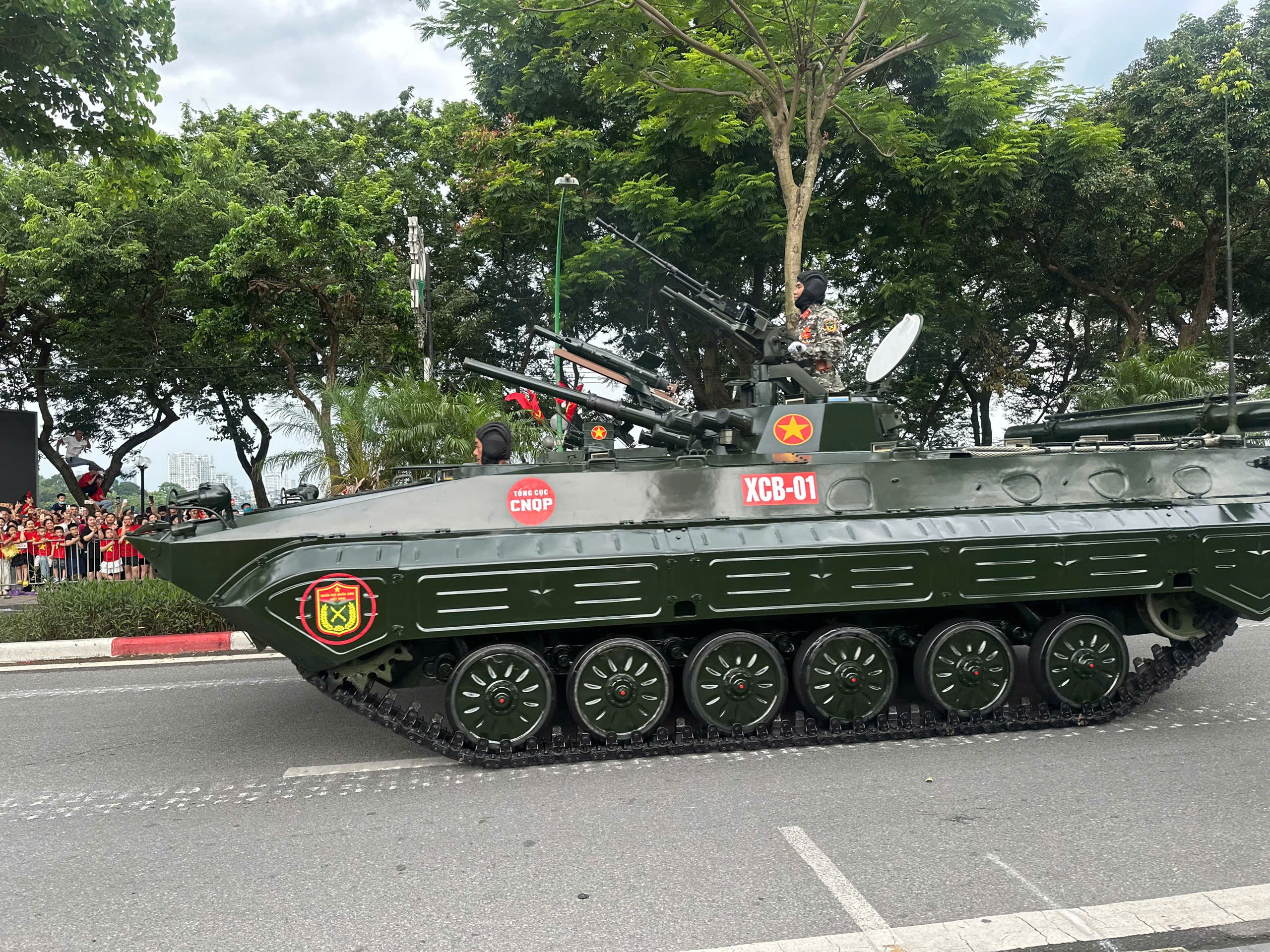 Dàn vũ khí, khí tài đã về điểm tập kết hợp luyện - Ảnh 9.